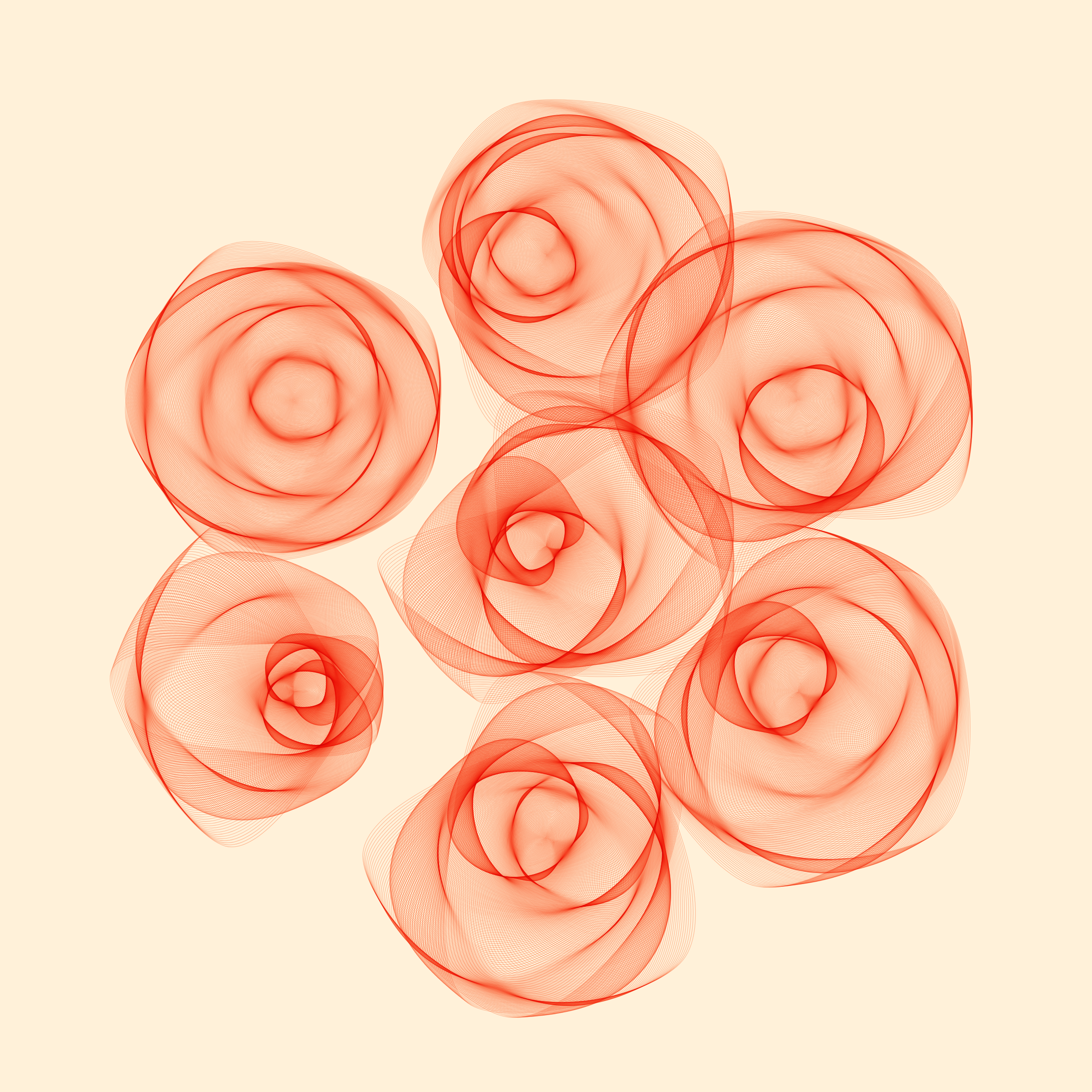 Art Blocks - Art Blocks v2 - Flowers #5911 - NFT # 116005911