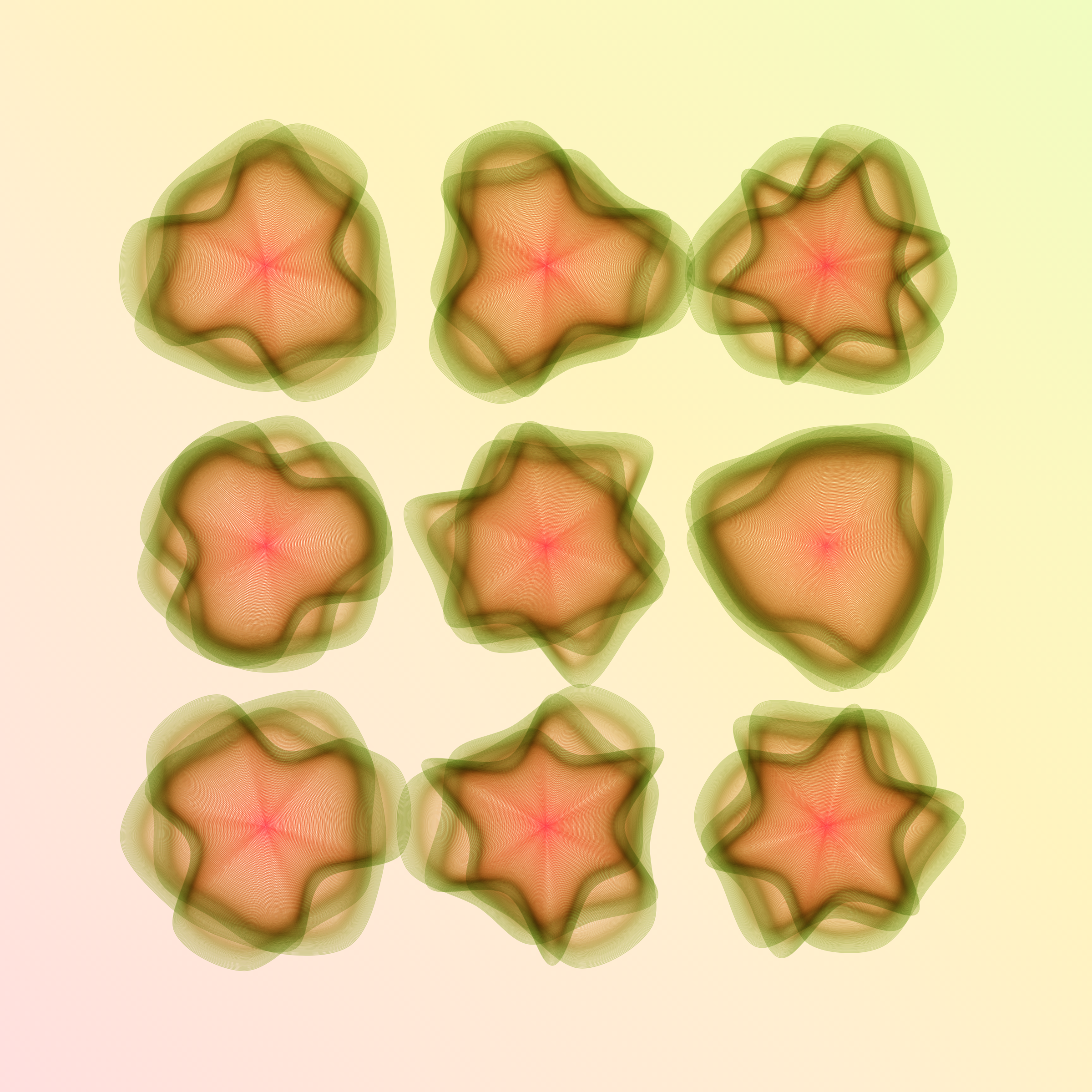 Art Blocks - Art Blocks v2 - Flowers #5912 - NFT # 116005912