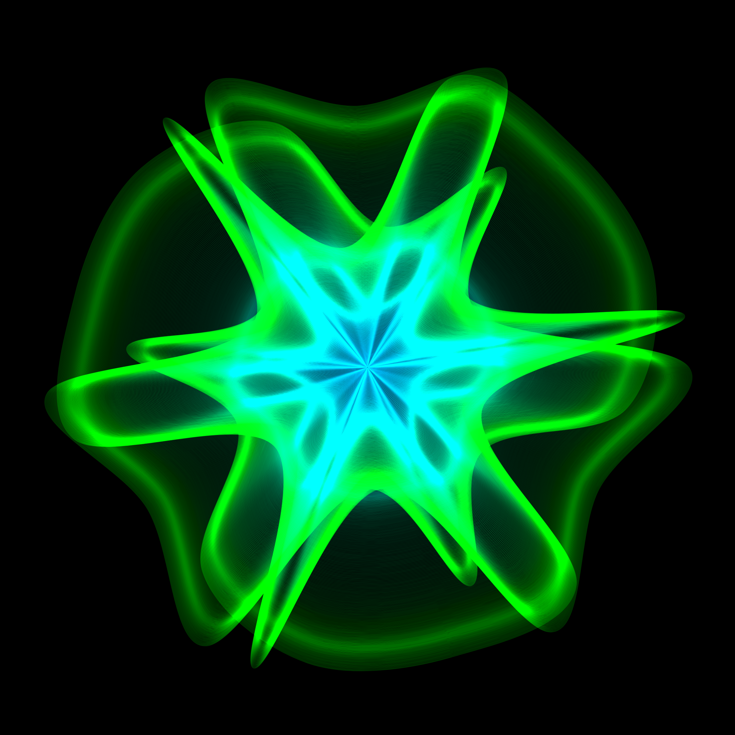 Art Blocks - Art Blocks v2 - Flowers #5916 - NFT # 116005916