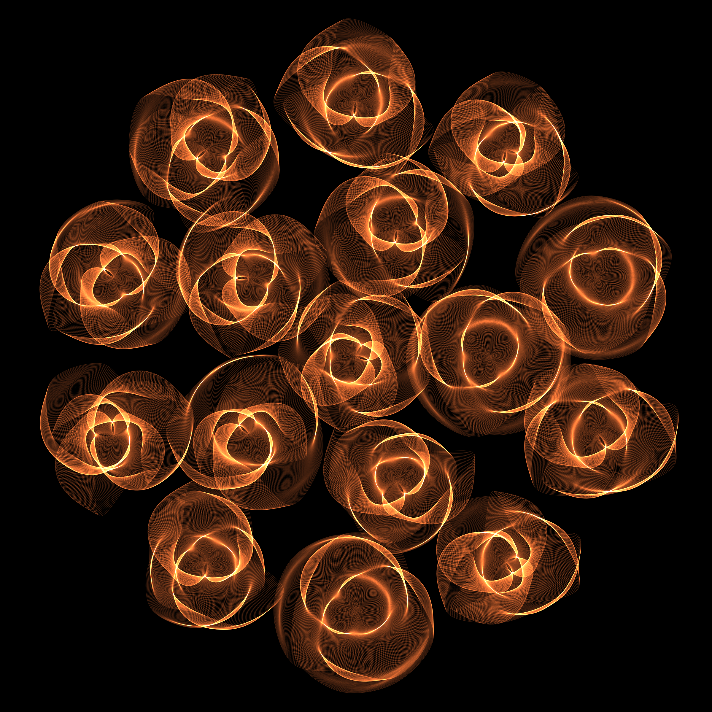 Art Blocks - Art Blocks v2 - Flowers #5917 - NFT # 116005917