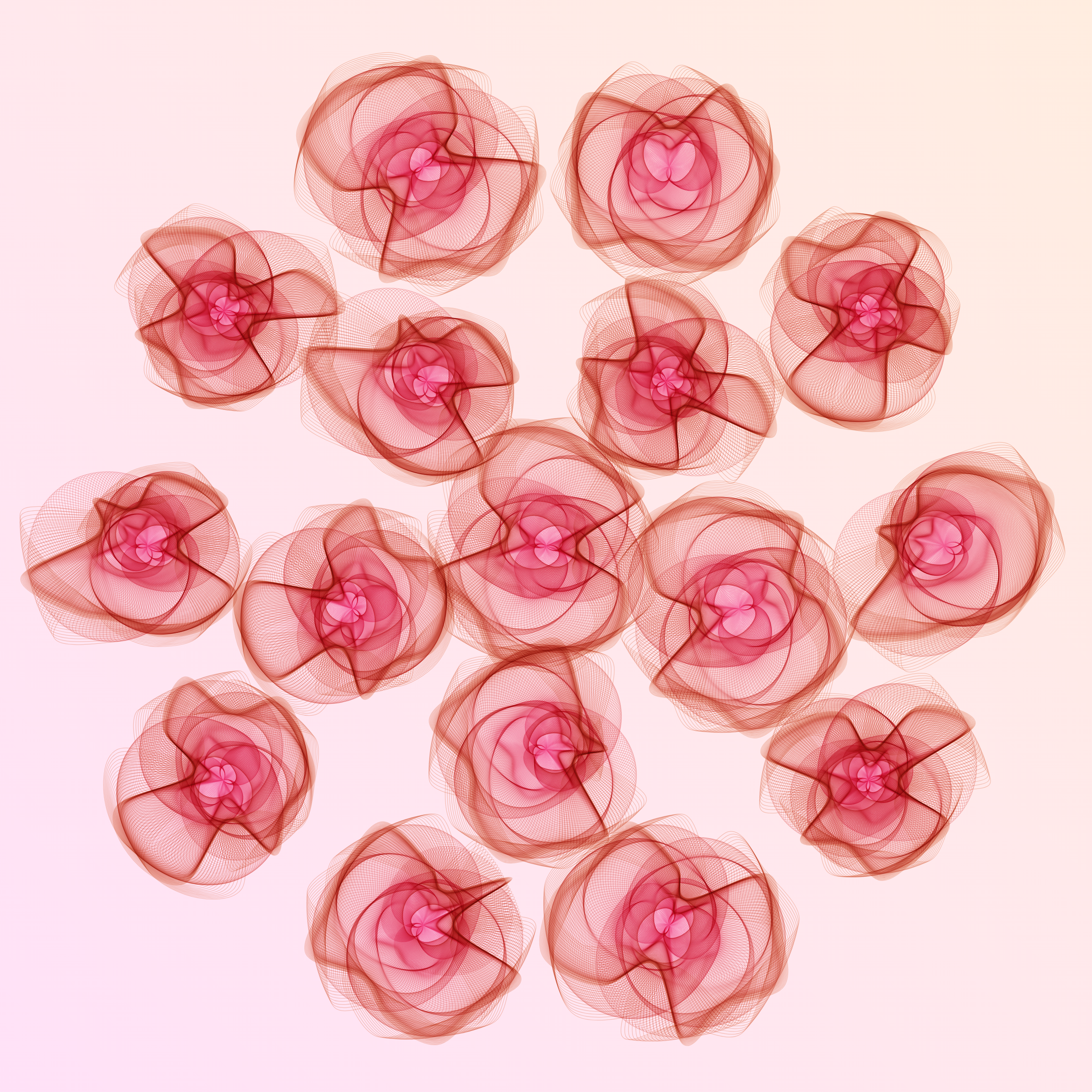 Art Blocks - Art Blocks v2 - Flowers #5930 - NFT # 116005930