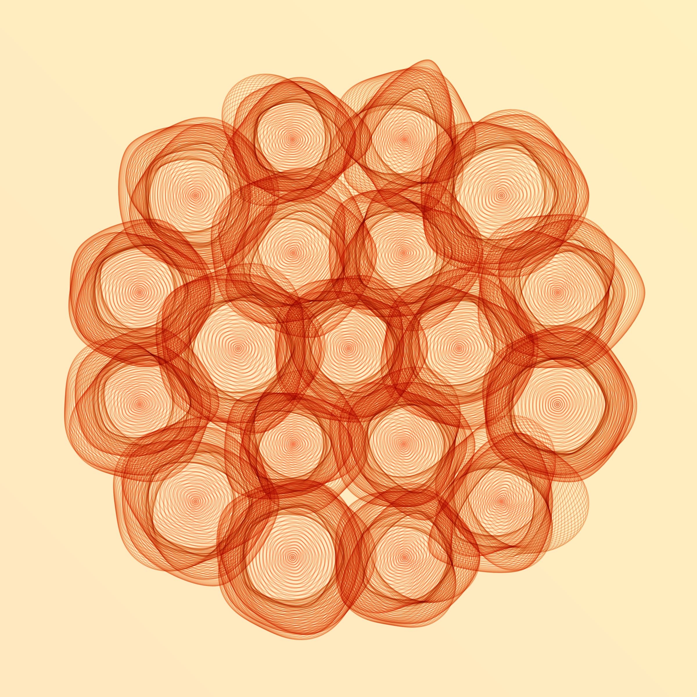 Art Blocks - Art Blocks v2 - Flowers #5931 - NFT # 116005931