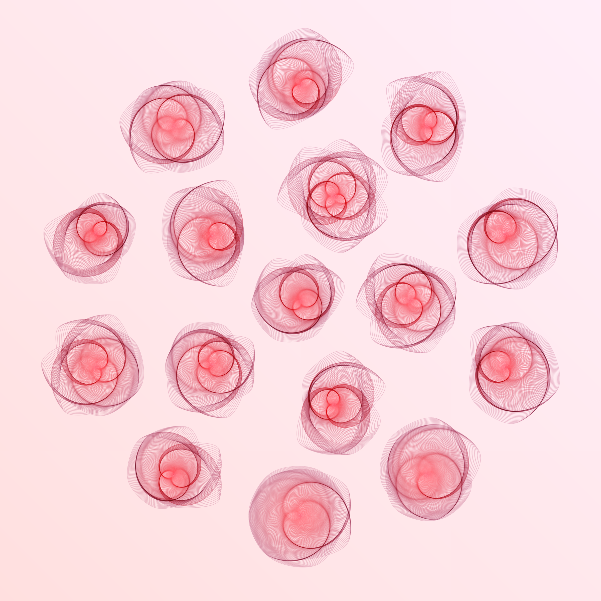 Art Blocks - Art Blocks v2 - Flowers #5932 - NFT # 116005932