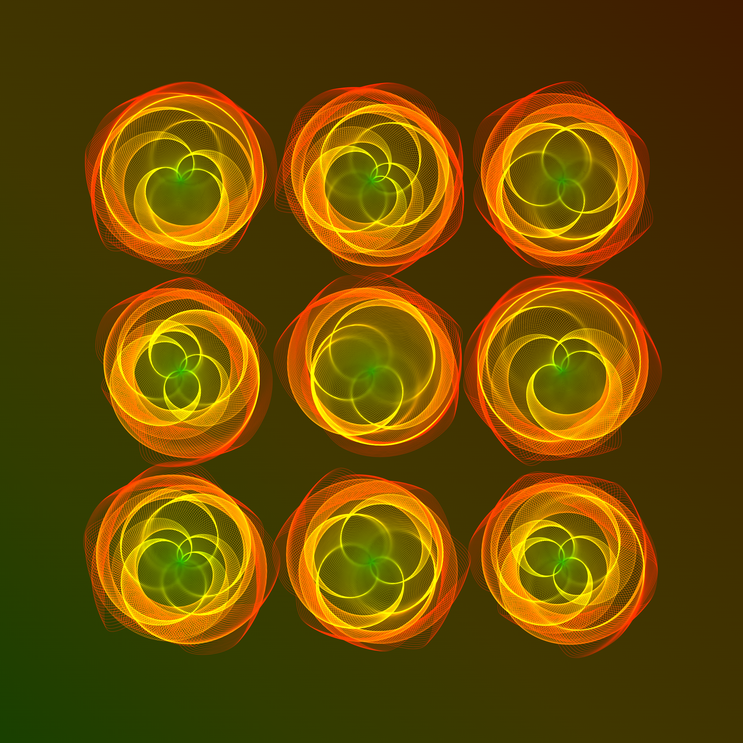 Art Blocks - Art Blocks v2 - Flowers #5933 - NFT # 116005933