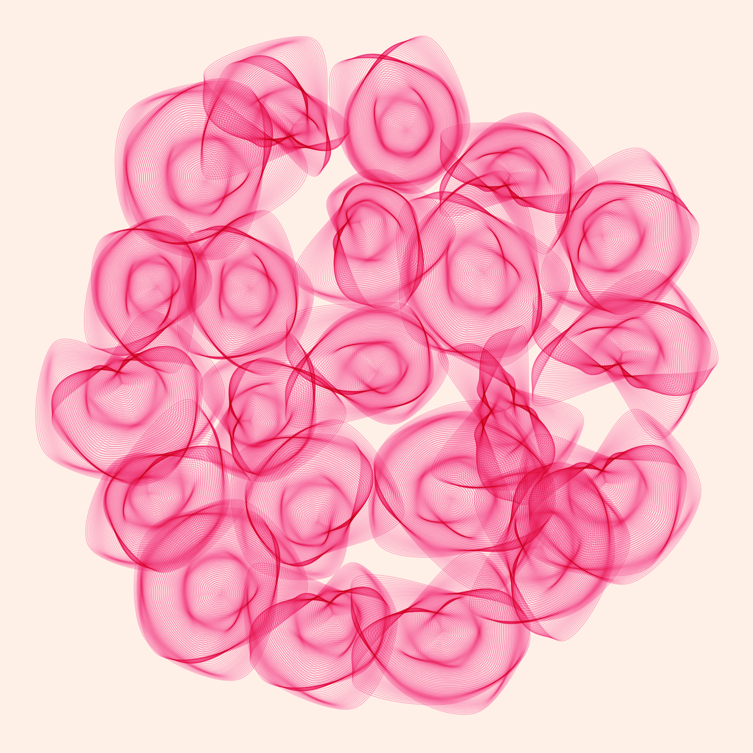 Art Blocks - Art Blocks v2 - Flowers #5934 - NFT # 116005934