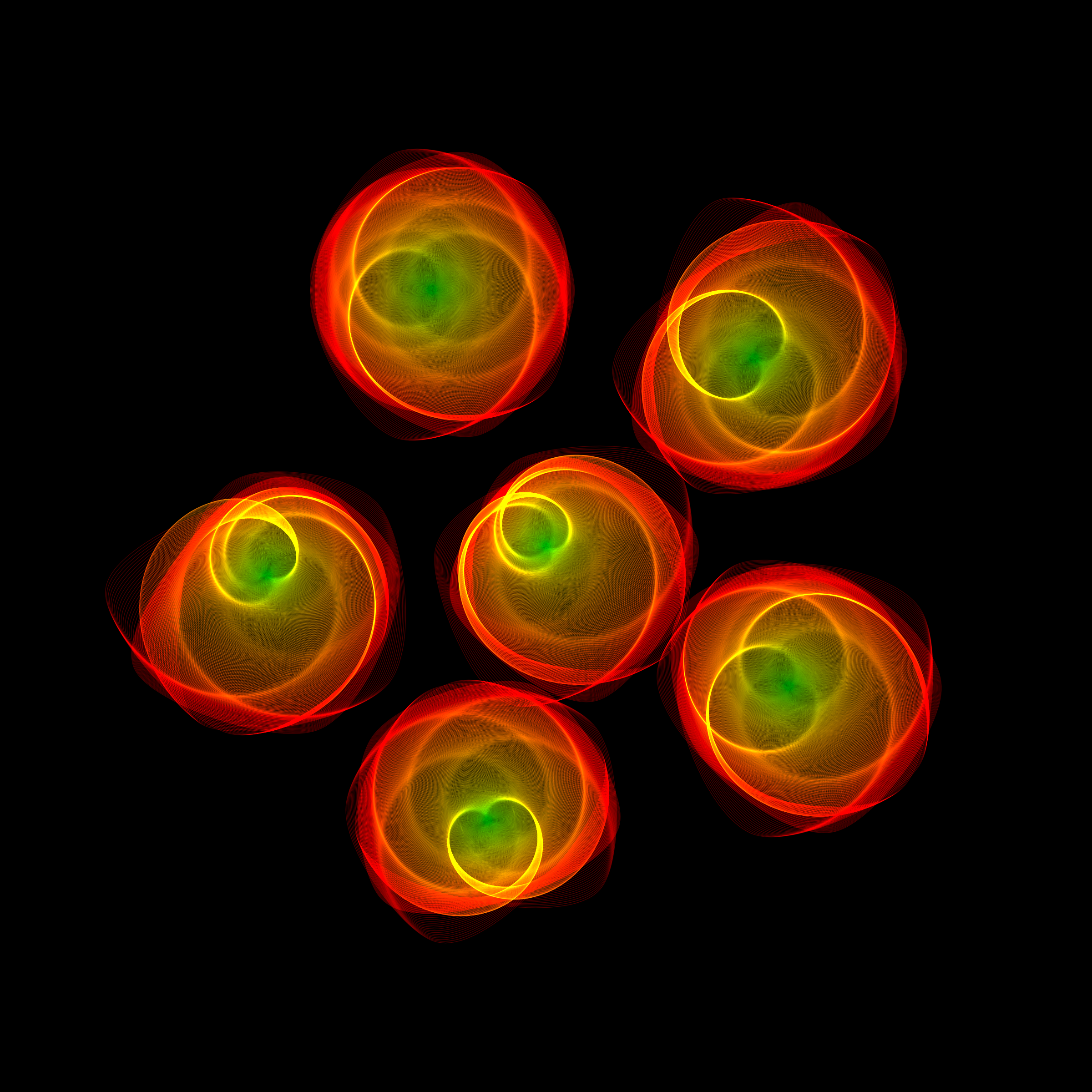 Art Blocks - Art Blocks v2 - Flowers #5942 - NFT # 116005942