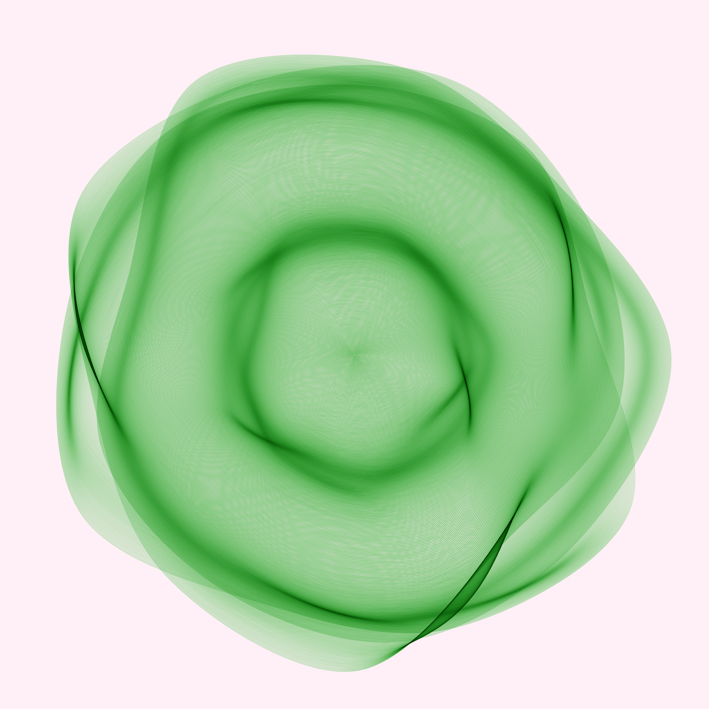 Art Blocks - Art Blocks v2 - Flowers #5943 - NFT # 116005943