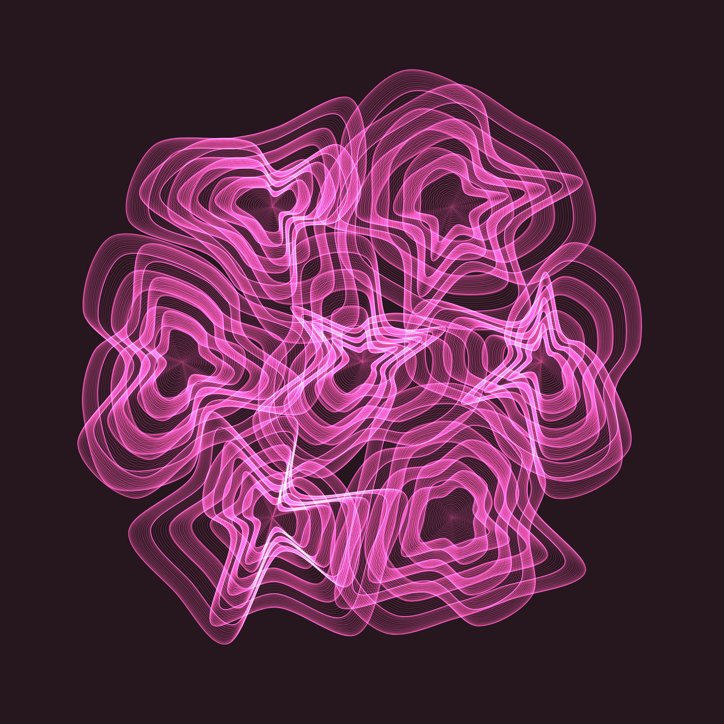 Art Blocks - Art Blocks v2 - Flowers #5945 - NFT # 116005945