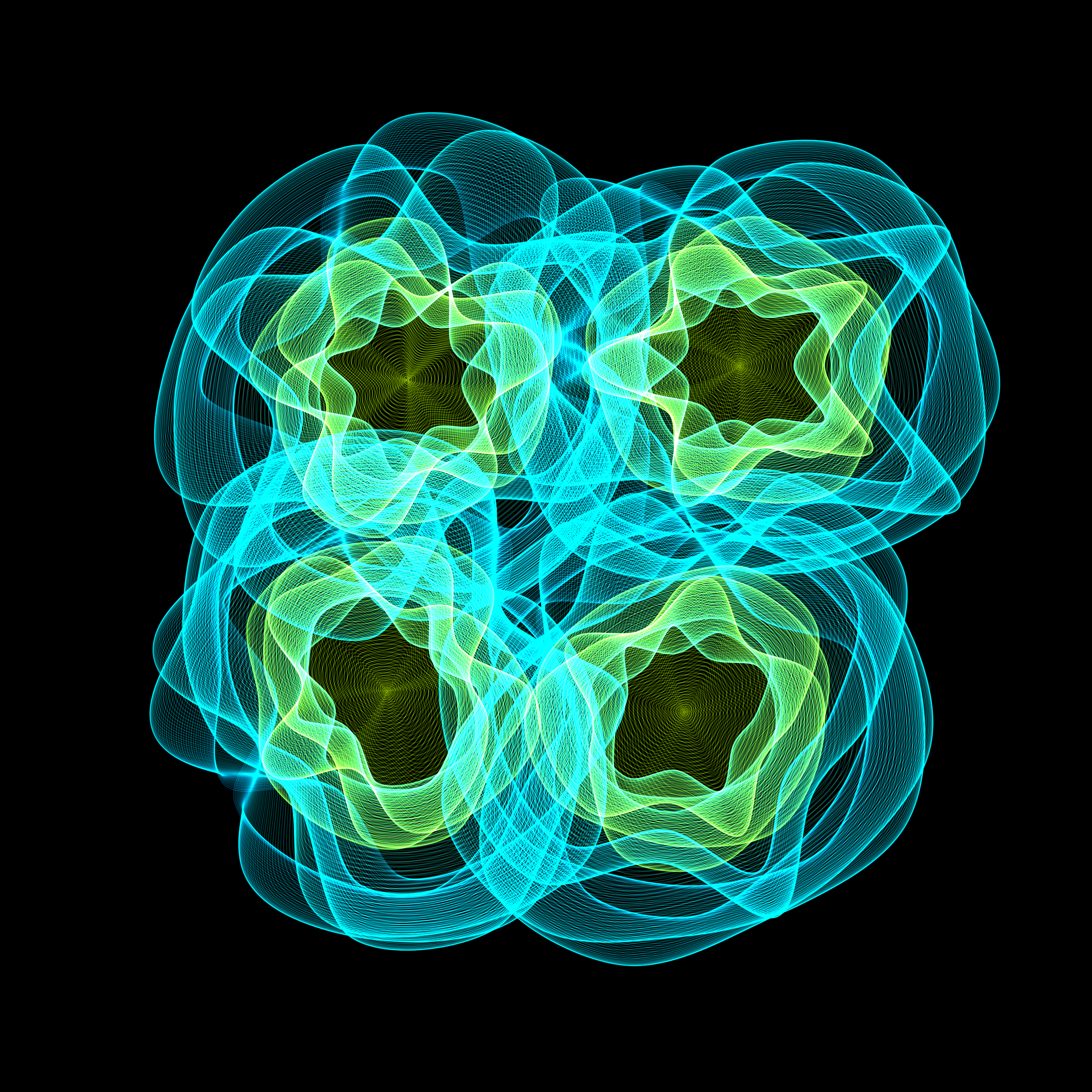 Art Blocks - Art Blocks v2 - Flowers #5948 - NFT # 116005948