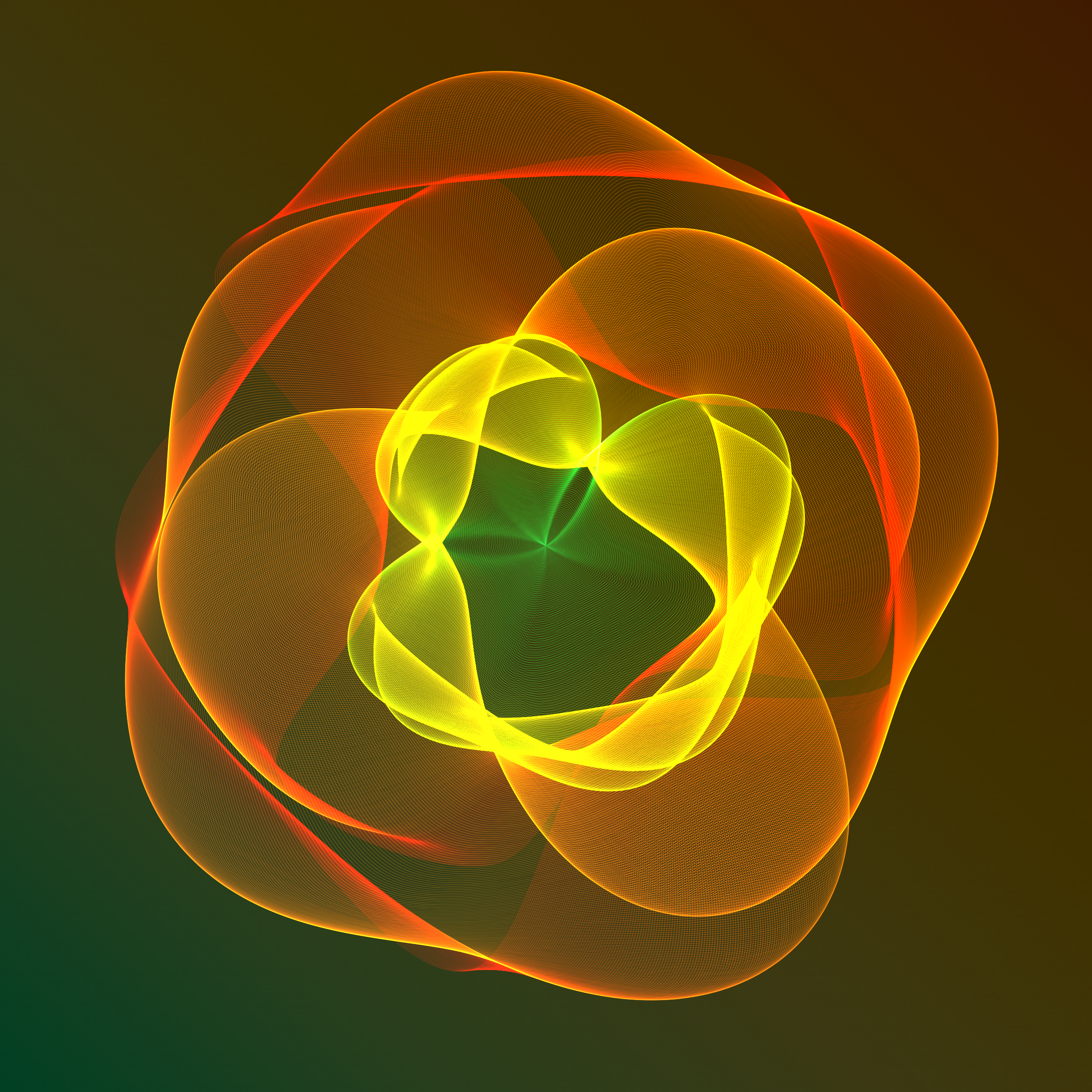 Art Blocks - Art Blocks v2 - Flowers #5952 - NFT # 116005952