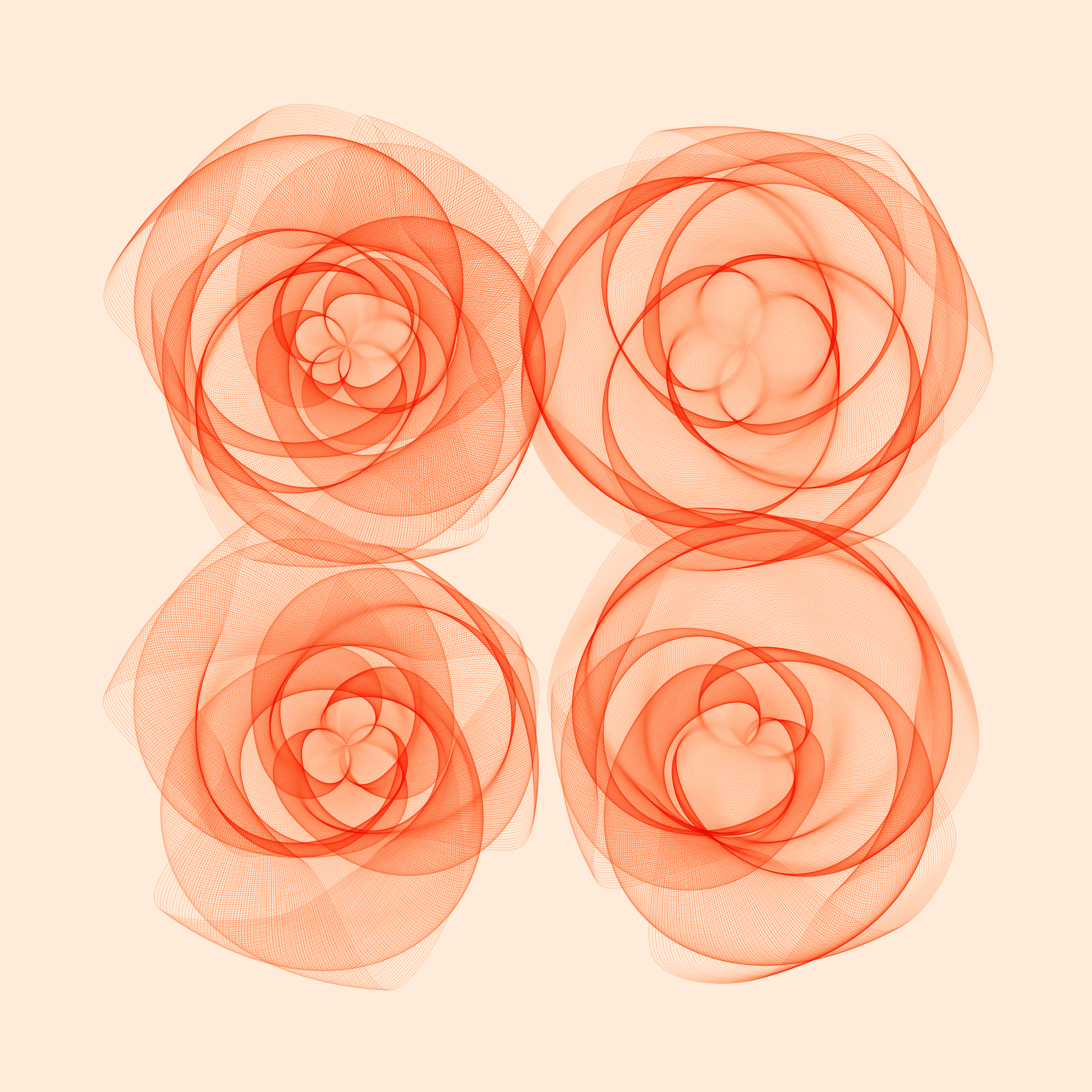 Art Blocks - Art Blocks v2 - Flowers #5961 - NFT # 116005961