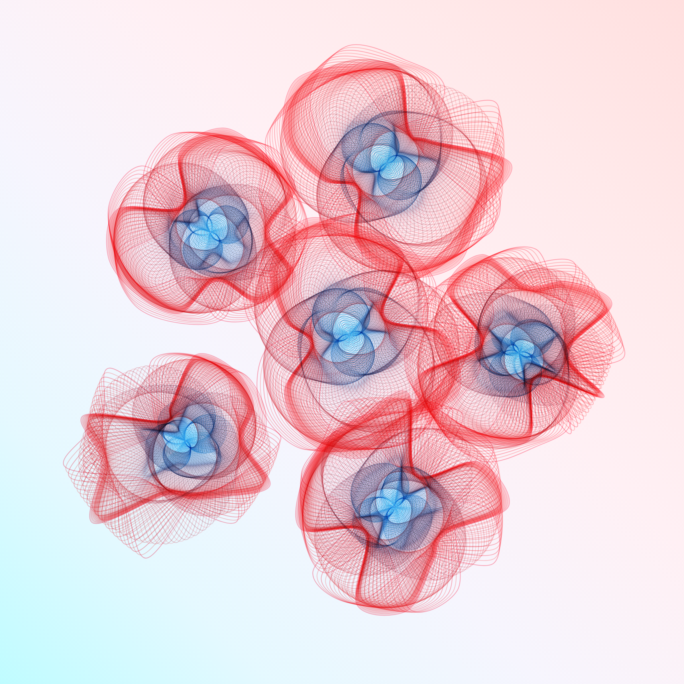 Art Blocks - Art Blocks v2 - Flowers #5966 - NFT # 116005966