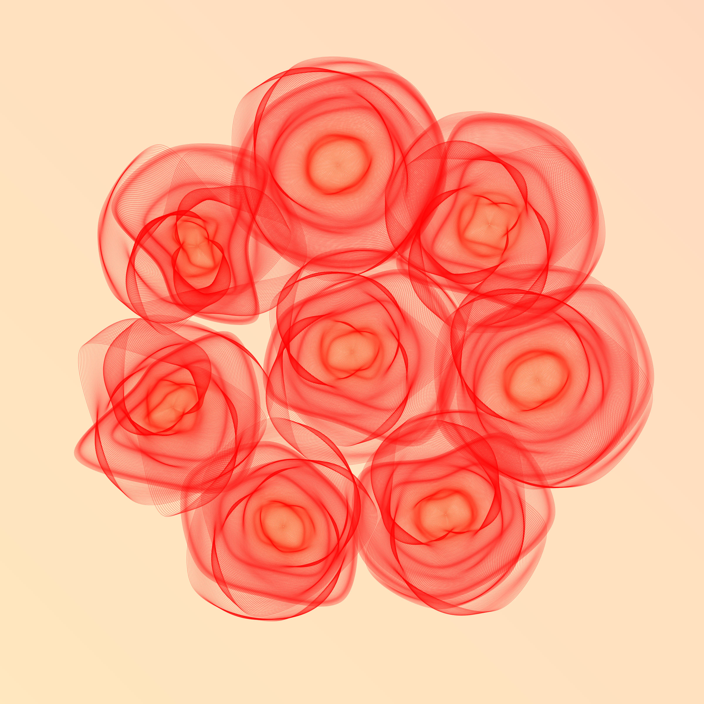 Art Blocks - Art Blocks v2 - Flowers #5973 - NFT # 116005973