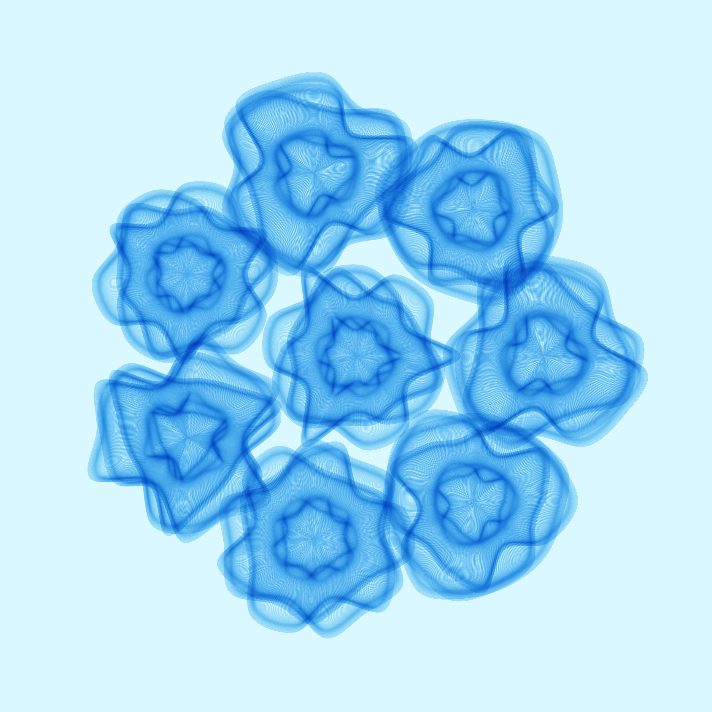 Art Blocks - Art Blocks v2 - Flowers #5975 - NFT # 116005975