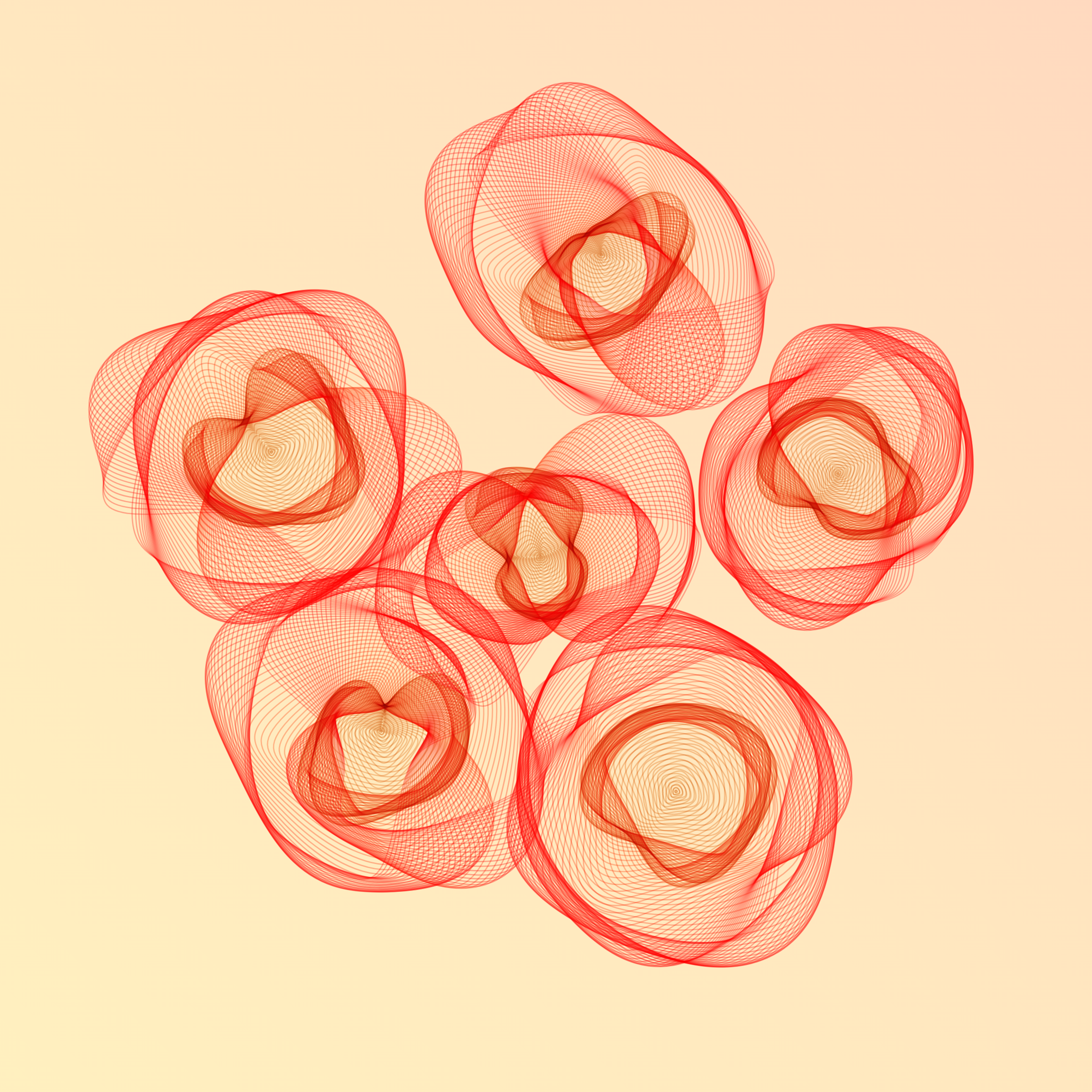 Art Blocks - Art Blocks v2 - Flowers #5978 - NFT # 116005978