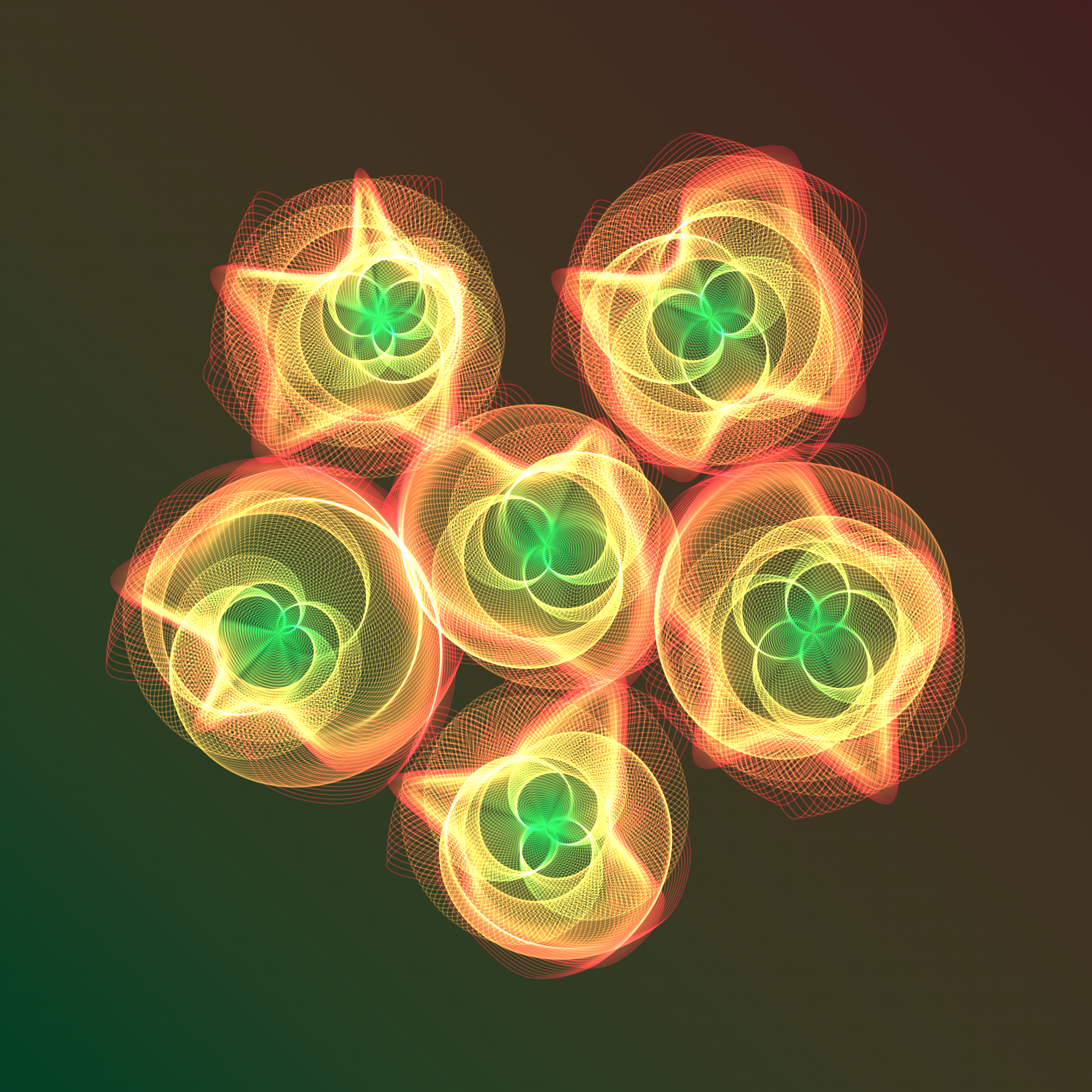 Art Blocks - Art Blocks v2 - Flowers #5994 - NFT # 116005994