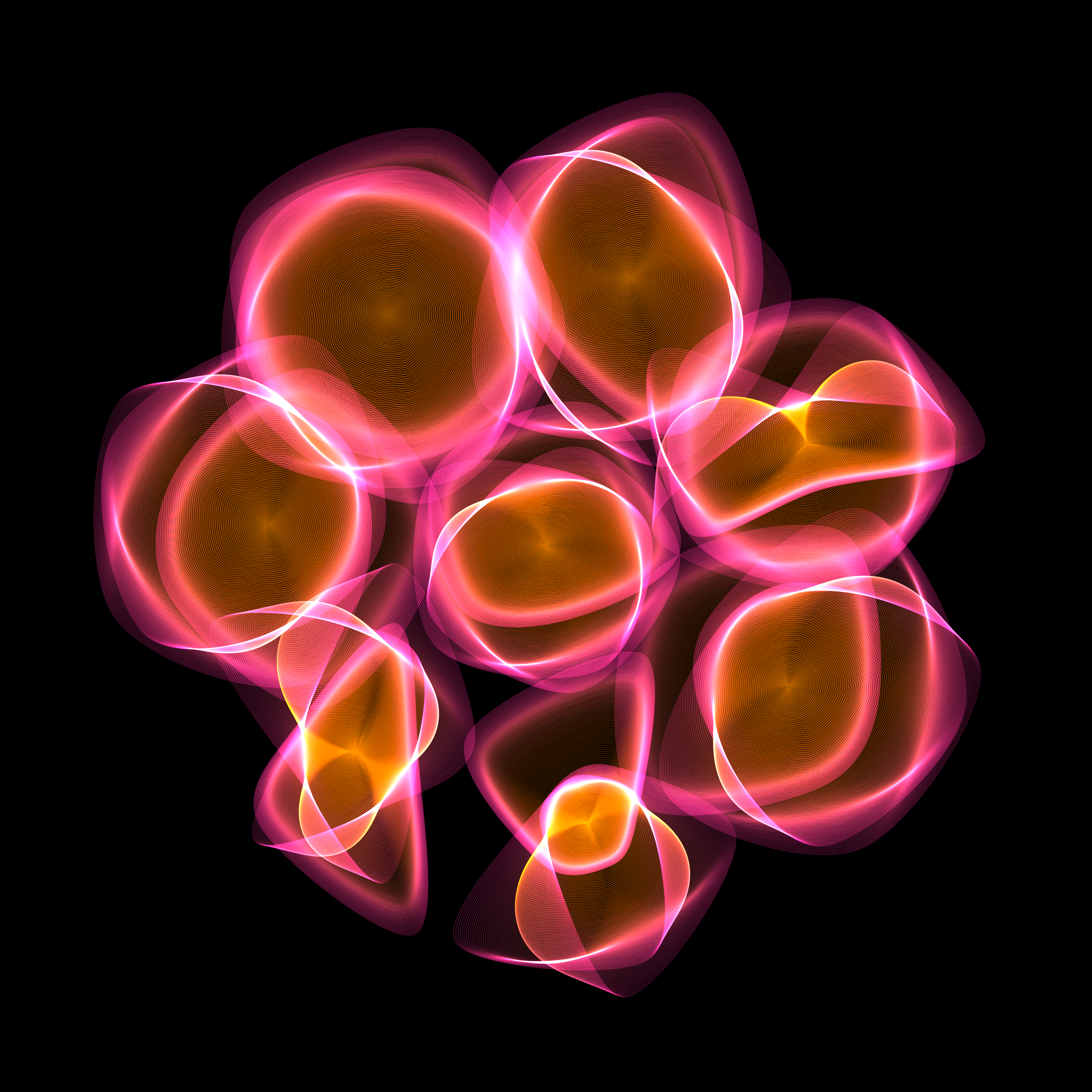 Art Blocks - Art Blocks v2 - Flowers #6001 - NFT # 116006001