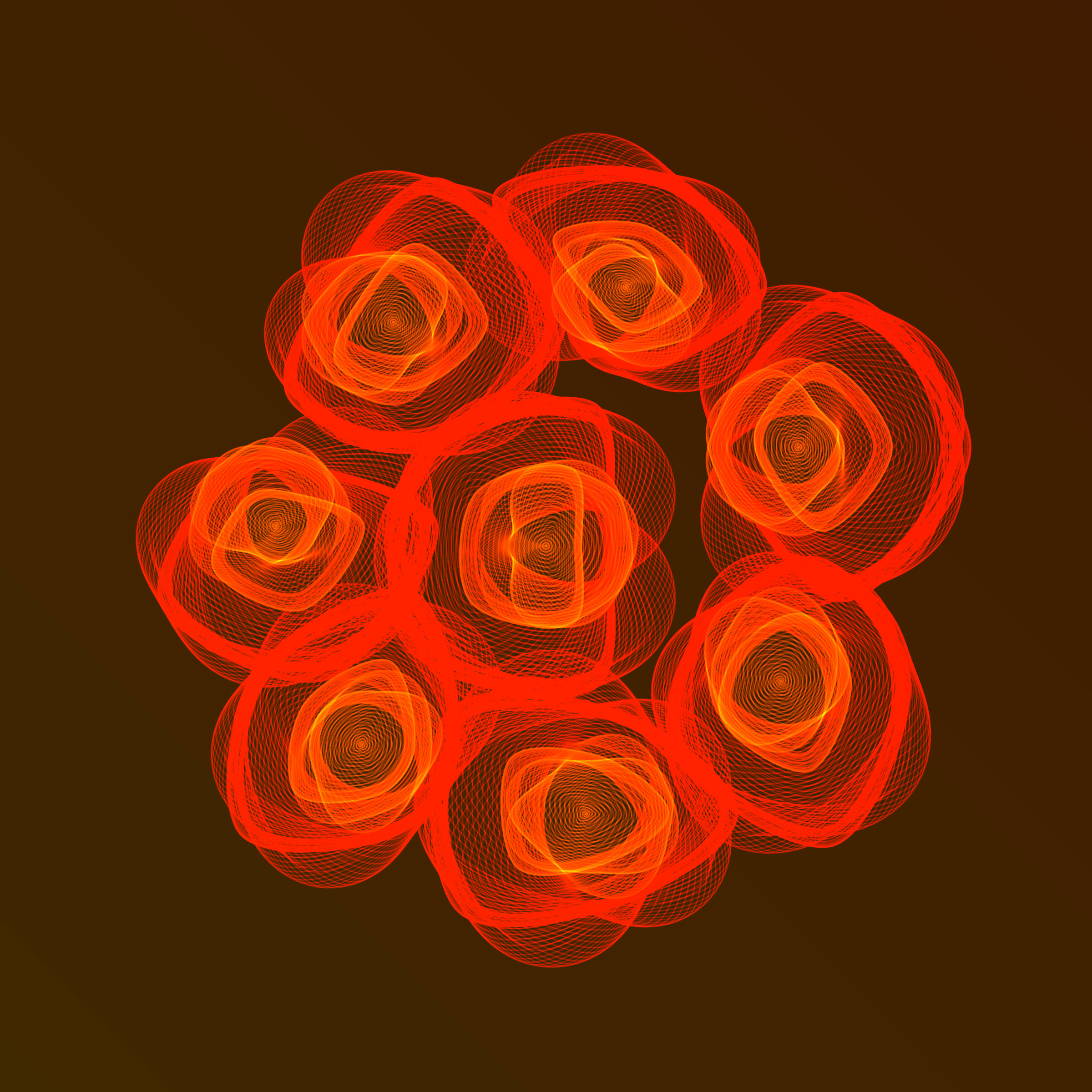 Art Blocks - Art Blocks v2 - Flowers #6014 - NFT # 116006014