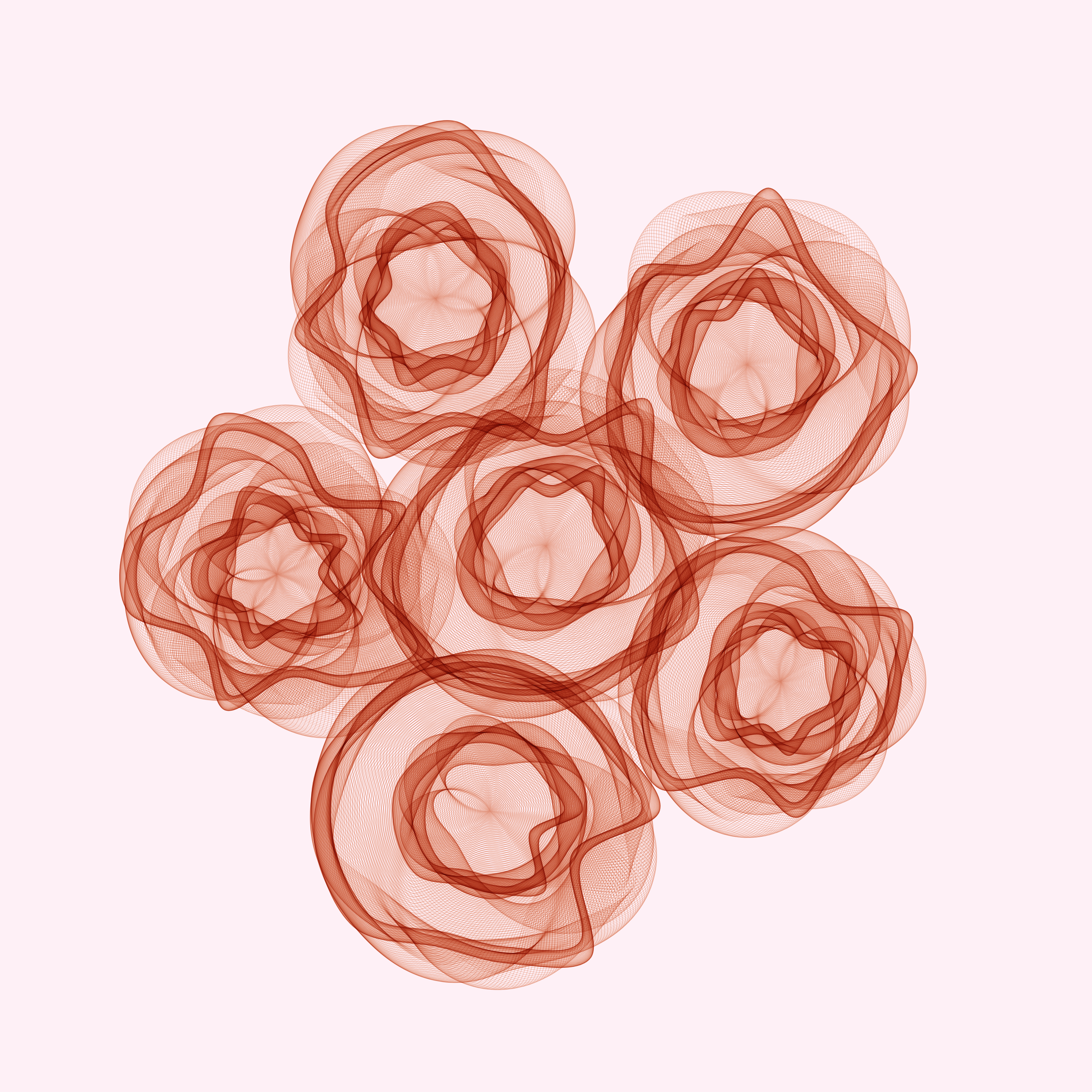 Art Blocks - Art Blocks v2 - Flowers #6015 - NFT # 116006015