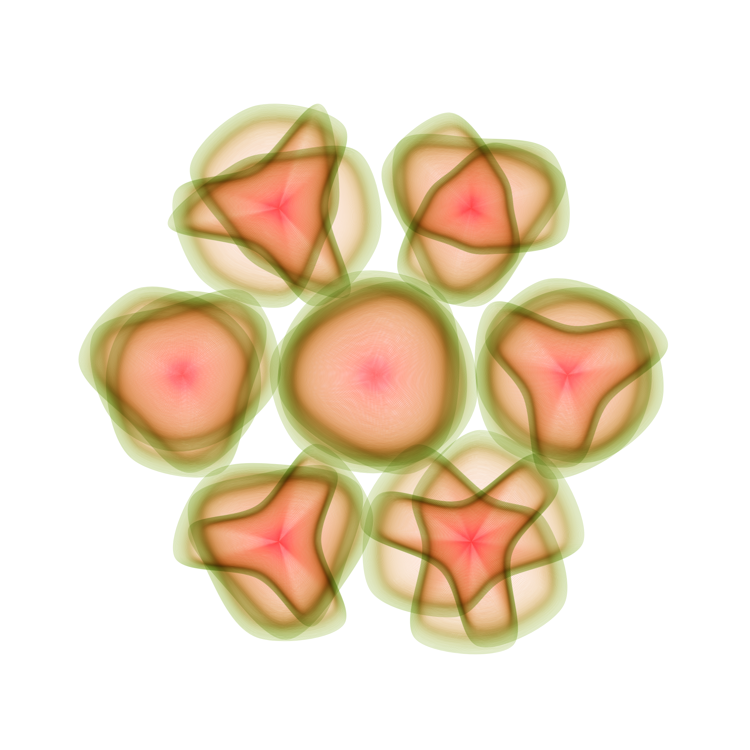 Art Blocks - Art Blocks v2 - Flowers #6024 - NFT # 116006024