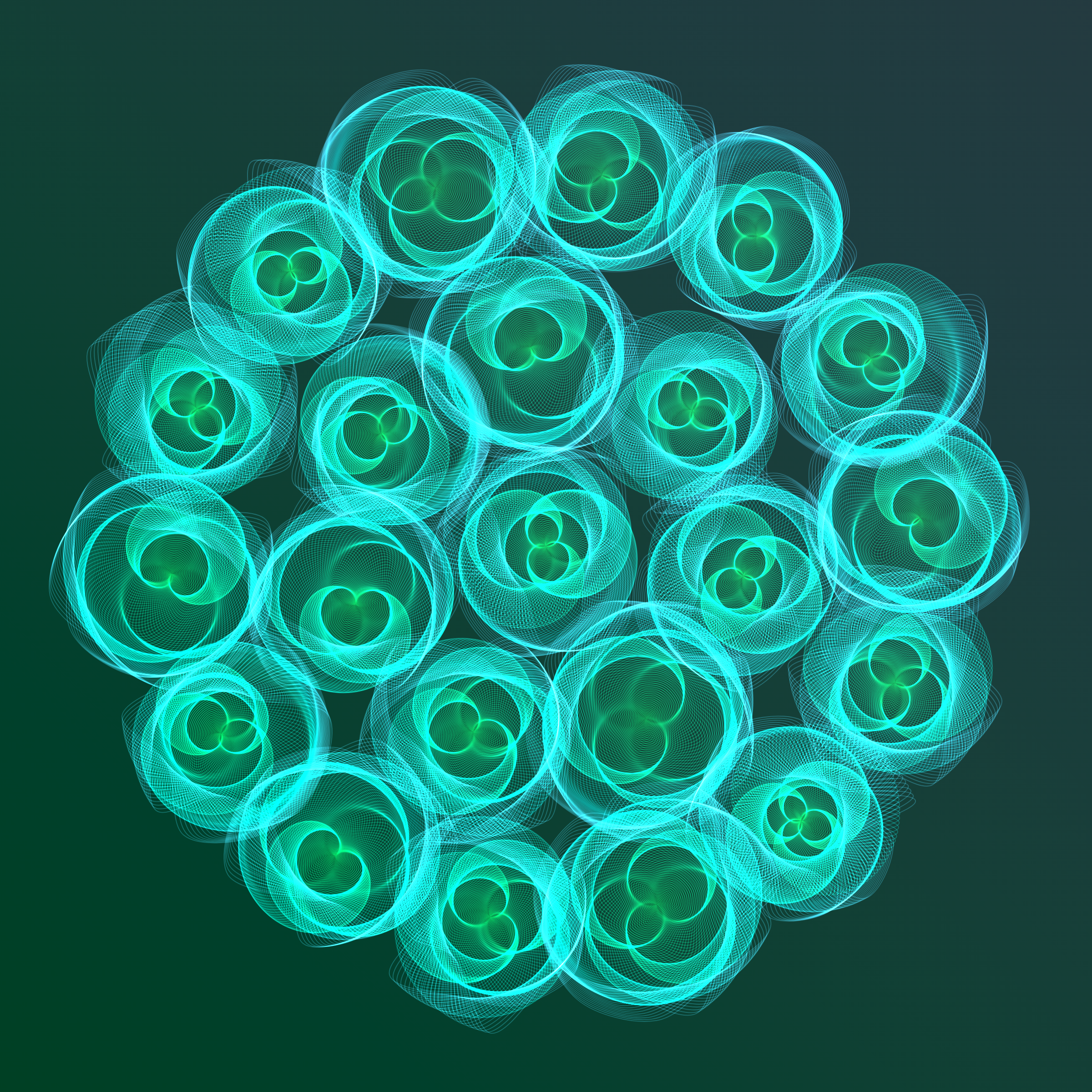 Art Blocks - Art Blocks v2 - Flowers #6026 - NFT # 116006026