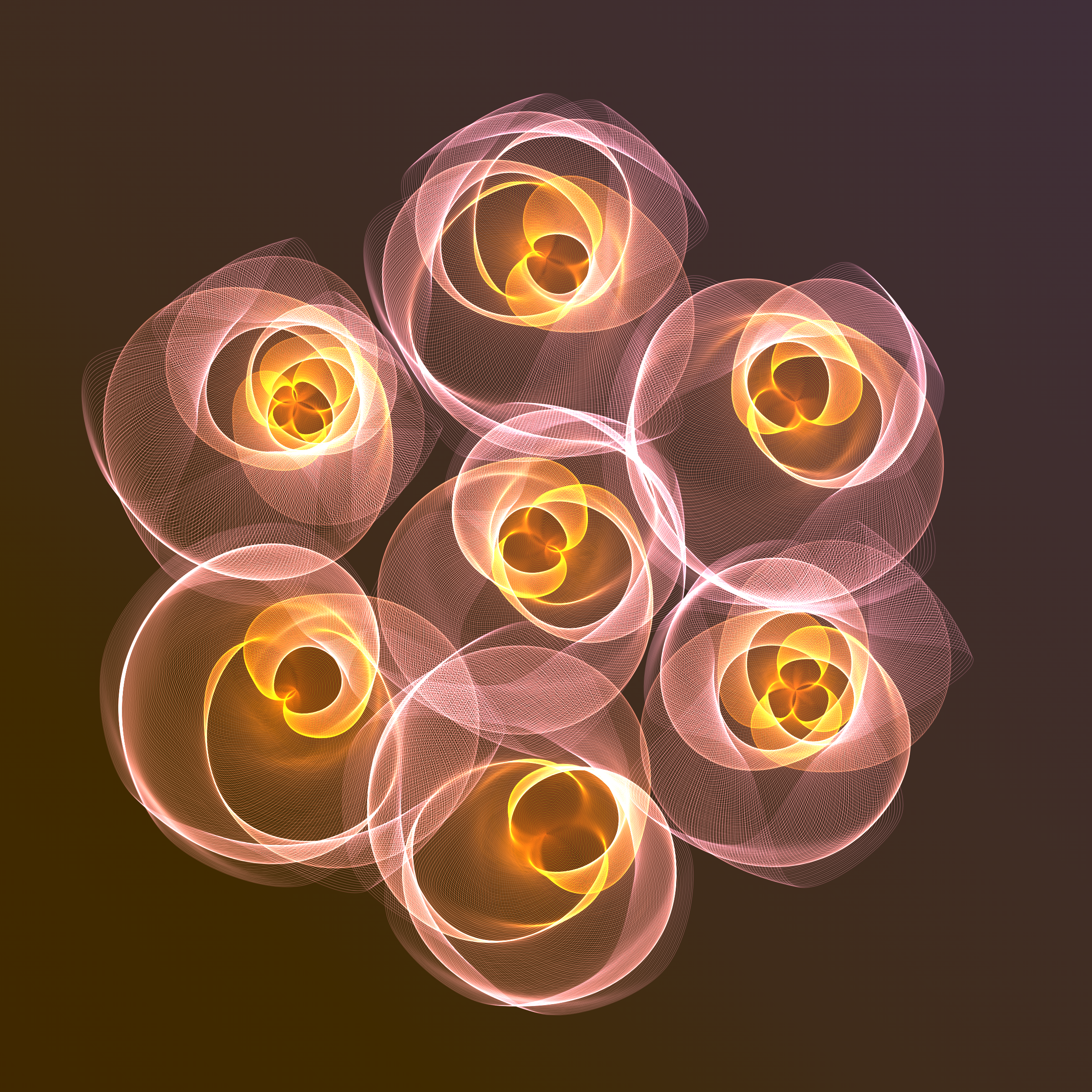 Art Blocks - Art Blocks v2 - Flowers #6033 - NFT # 116006033