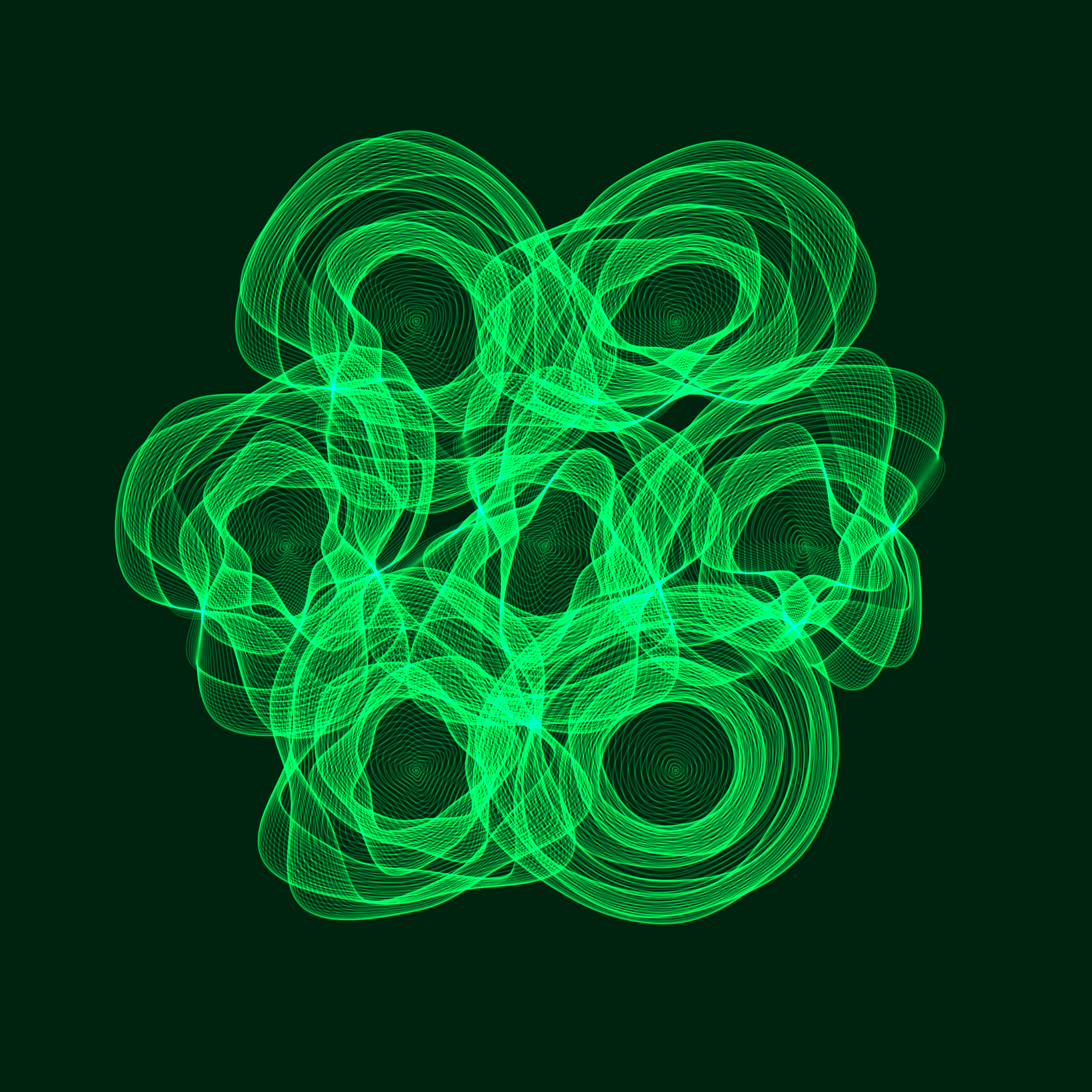 Art Blocks - Art Blocks v2 - Flowers #6035 - NFT # 116006035