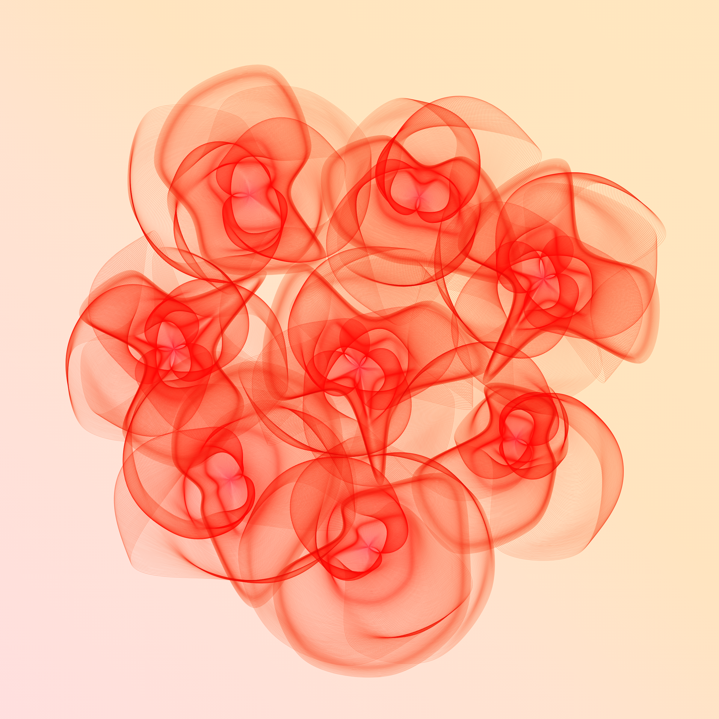 Art Blocks - Art Blocks v2 - Flowers #6037 - NFT # 116006037