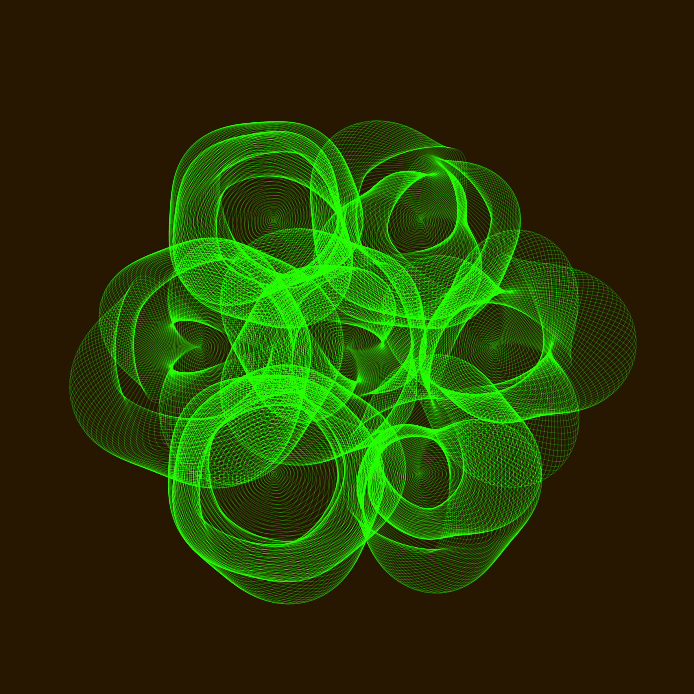 Art Blocks - Art Blocks v2 - Flowers #6044 - NFT # 116006044