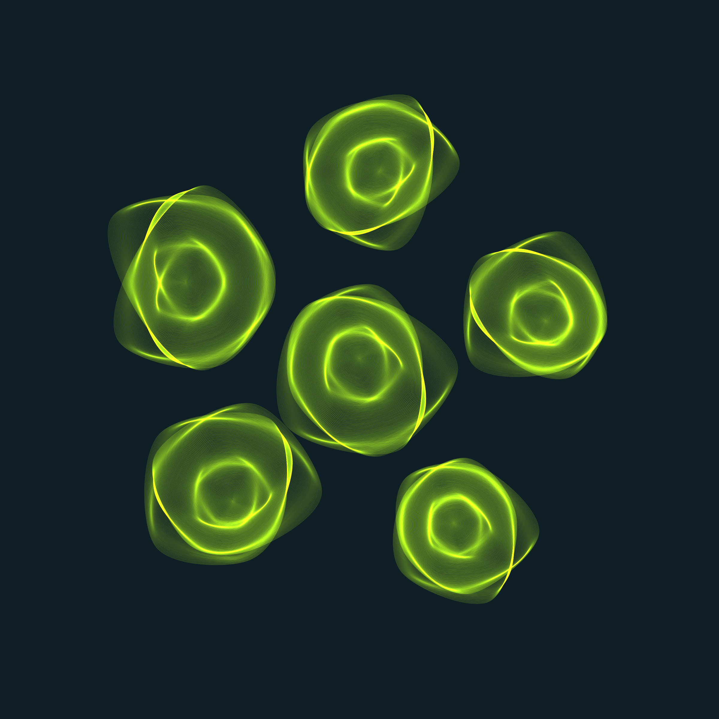 Art Blocks - Art Blocks v2 - Flowers #6045 - NFT # 116006045