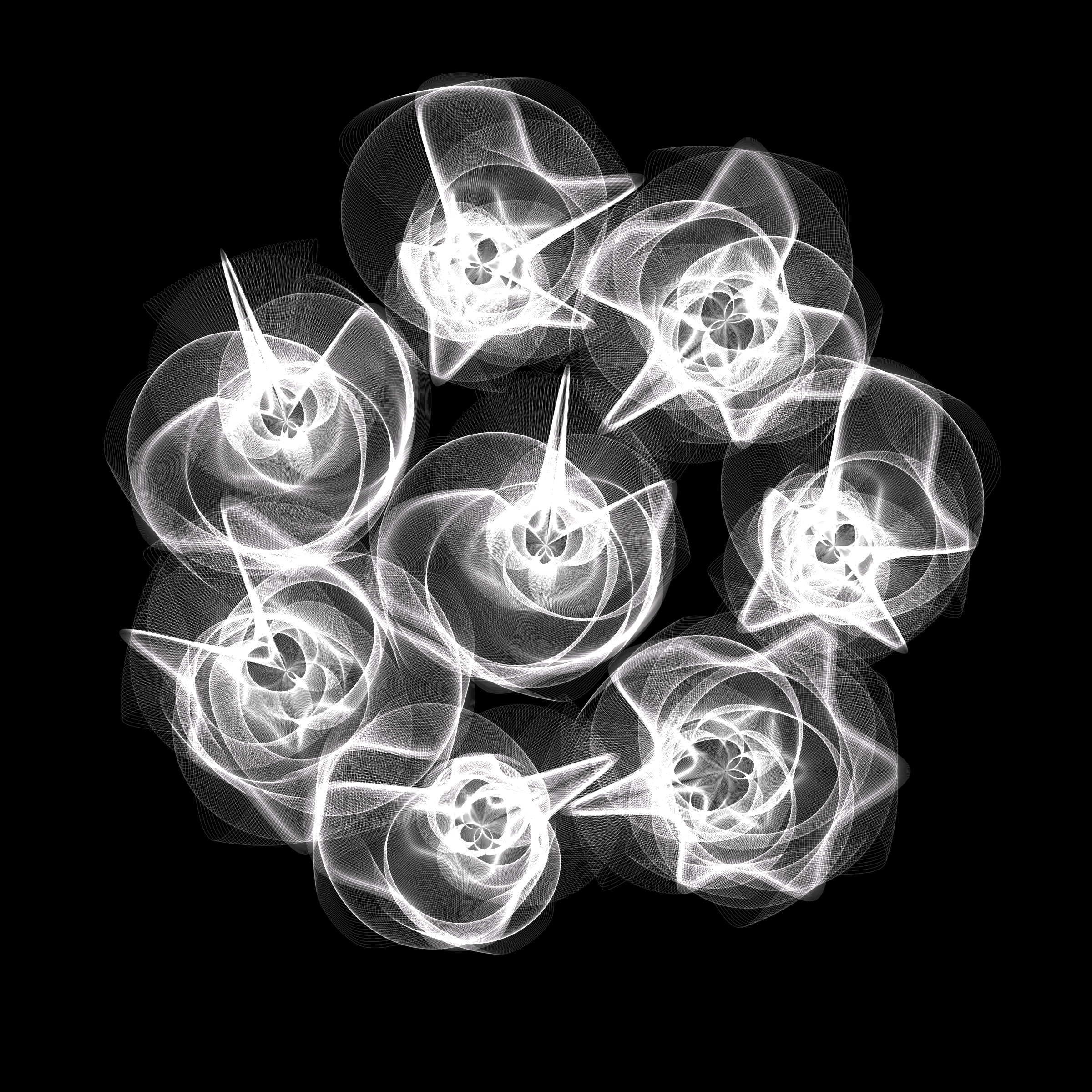 Art Blocks - Art Blocks v2 - Flowers #6048 - NFT # 116006048