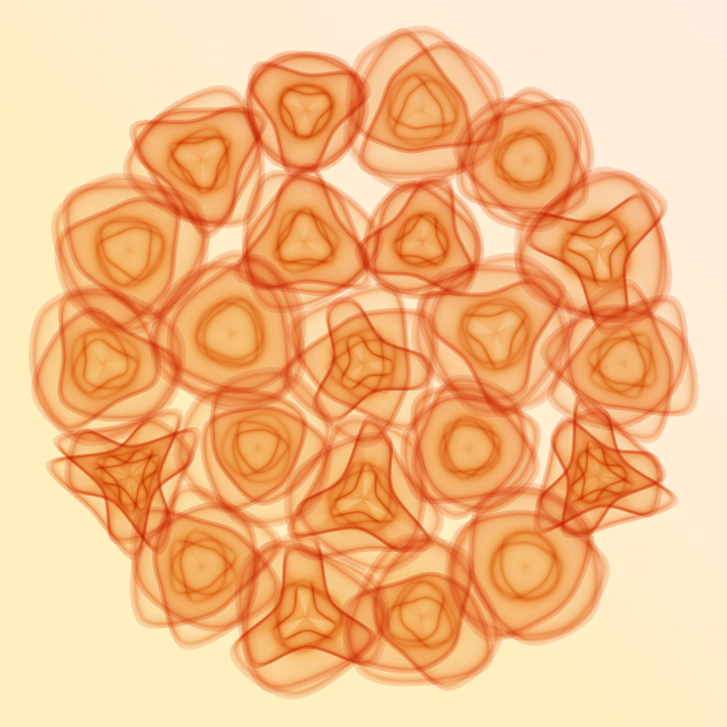 Art Blocks - Art Blocks v2 - Flowers #6054 - NFT # 116006054