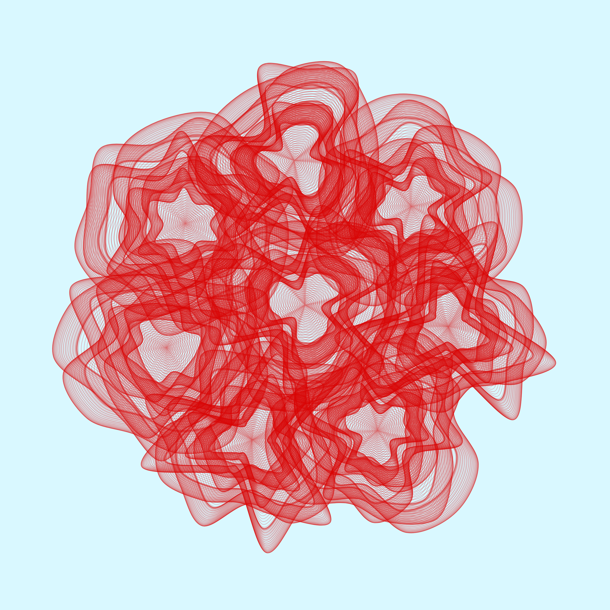 Art Blocks - Art Blocks v2 - Flowers #6056 - NFT # 116006056