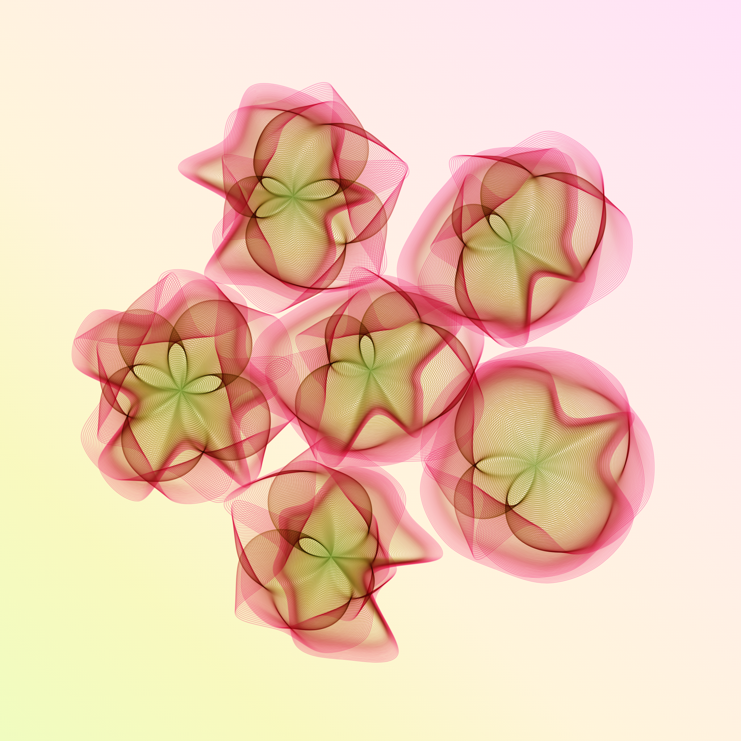 Art Blocks - Art Blocks v2 - Flowers #6059 - NFT # 116006059