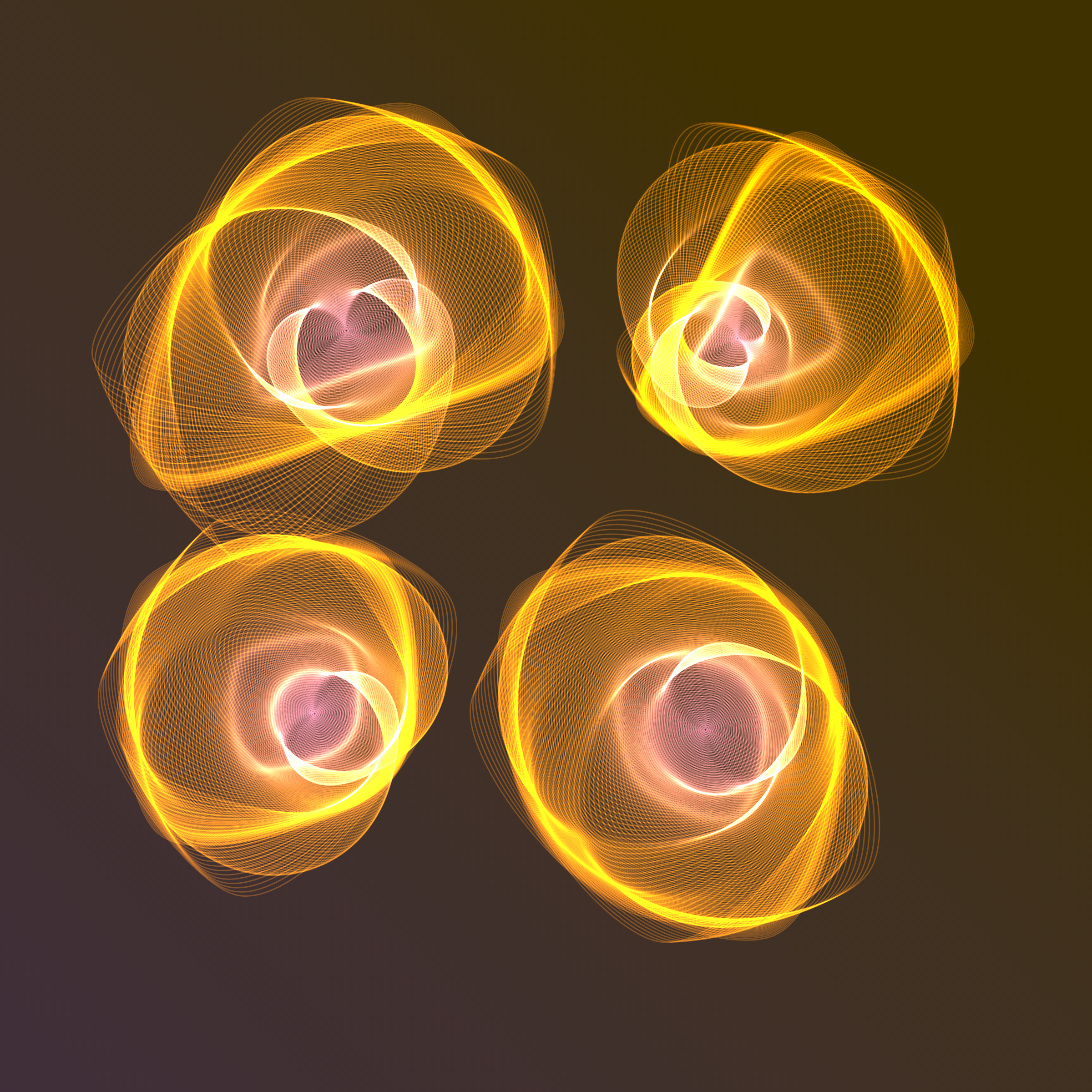 Art Blocks - Art Blocks v2 - Flowers #6061 - NFT # 116006061