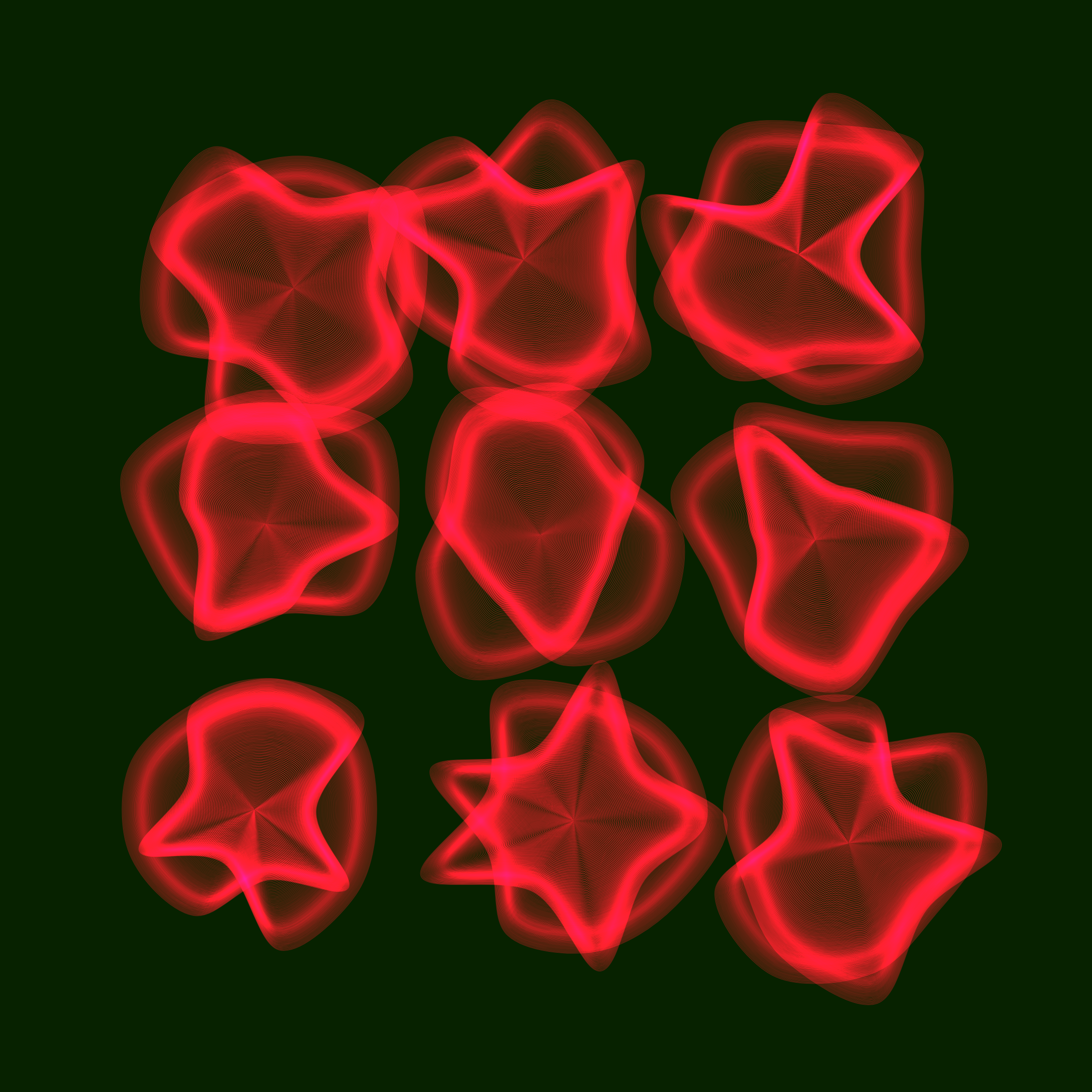 Art Blocks - Art Blocks v2 - Flowers #6067 - NFT # 116006067