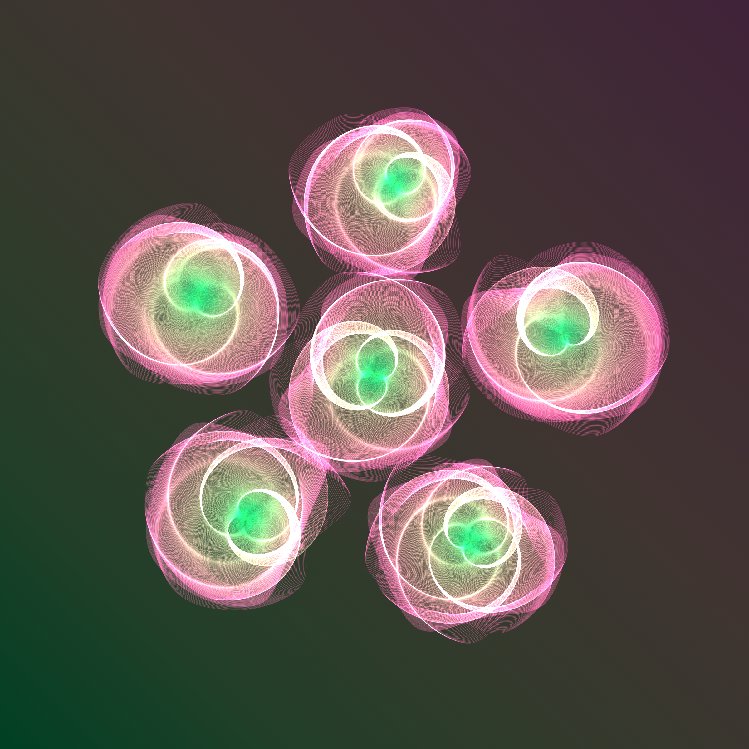 Art Blocks - Art Blocks v2 - Flowers #6071 - NFT # 116006071