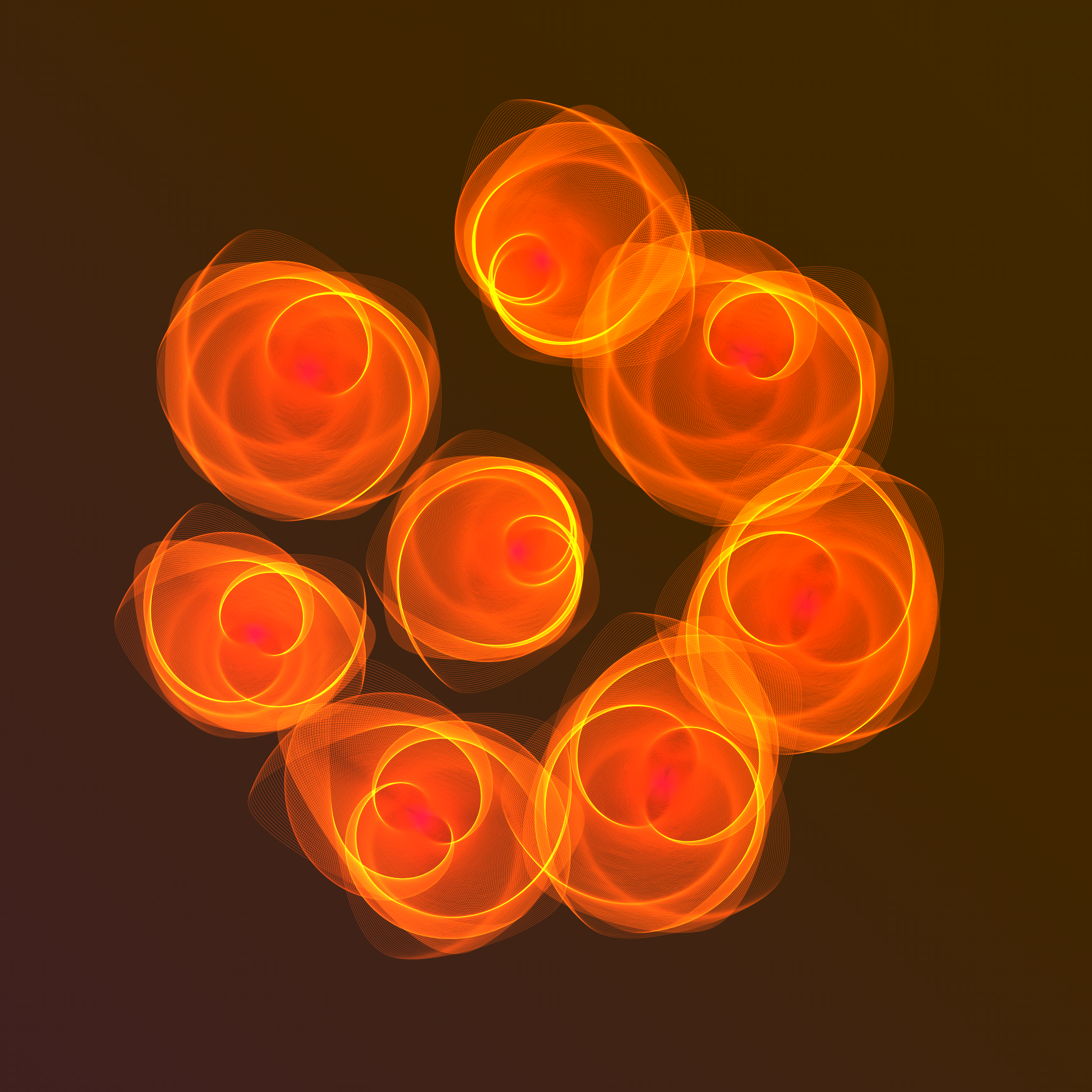 Art Blocks - Art Blocks v2 - Flowers #6074 - NFT # 116006074