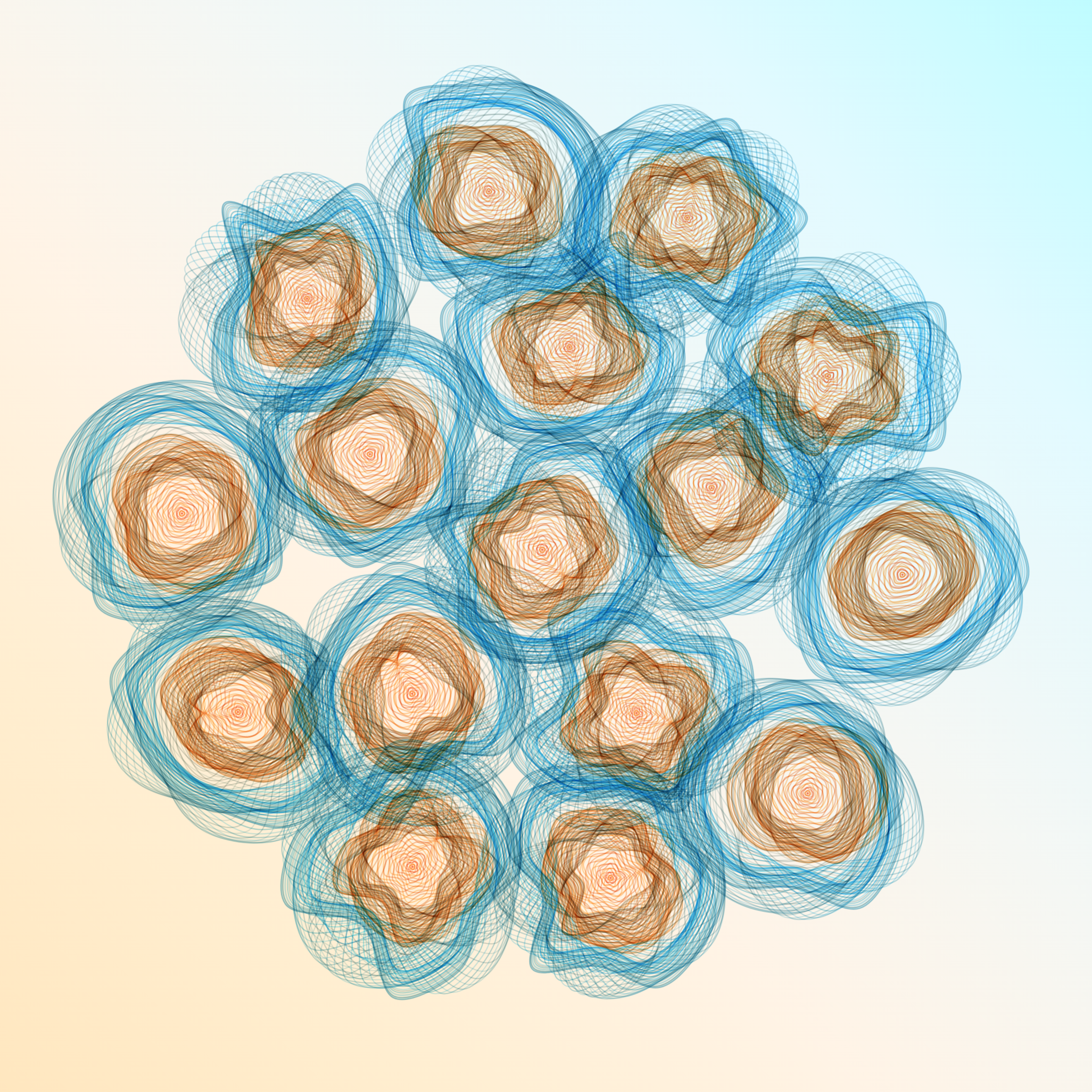 Art Blocks - Art Blocks v2 - Flowers #6090 - NFT # 116006090