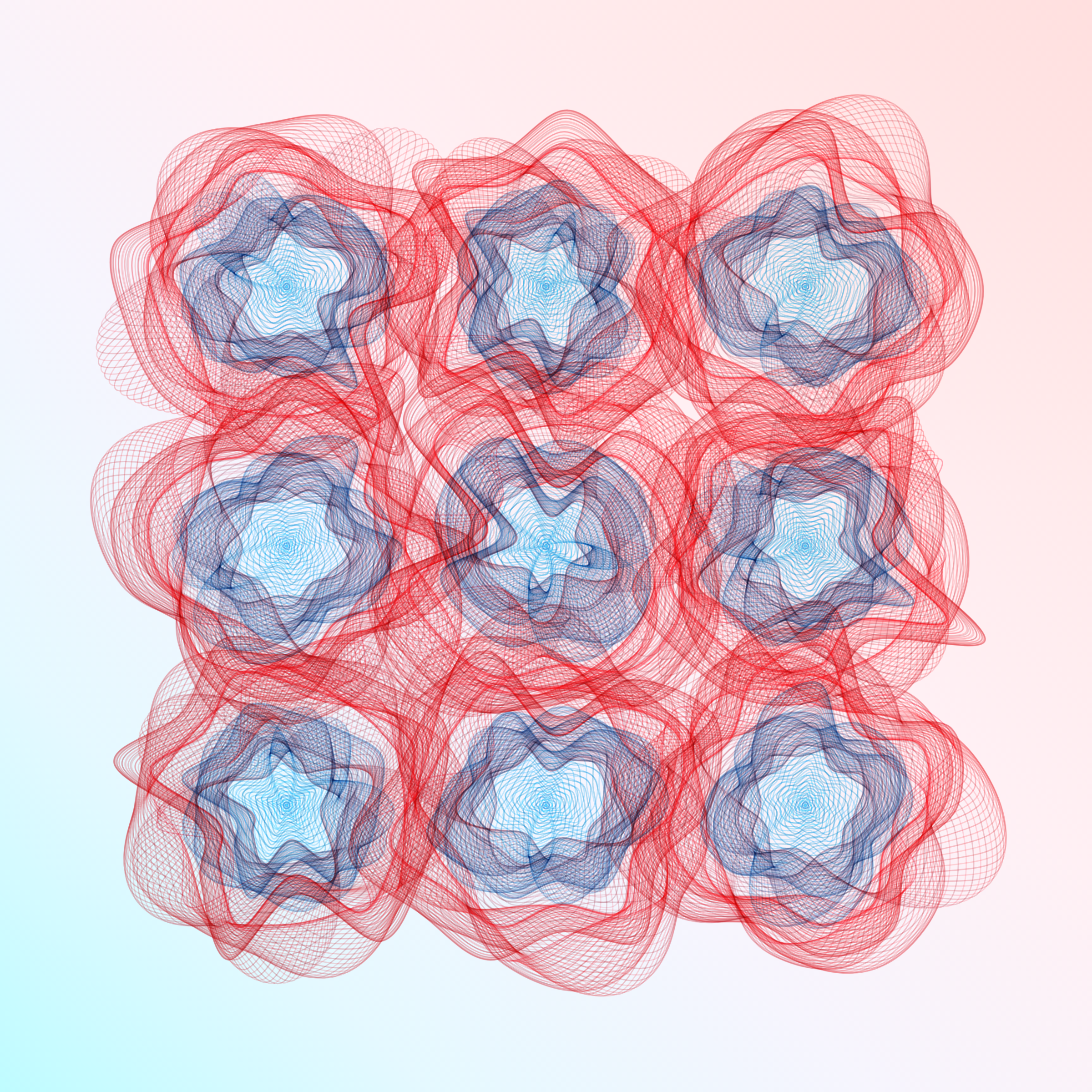 Art Blocks - Art Blocks v2 - Flowers #6092 - NFT # 116006092