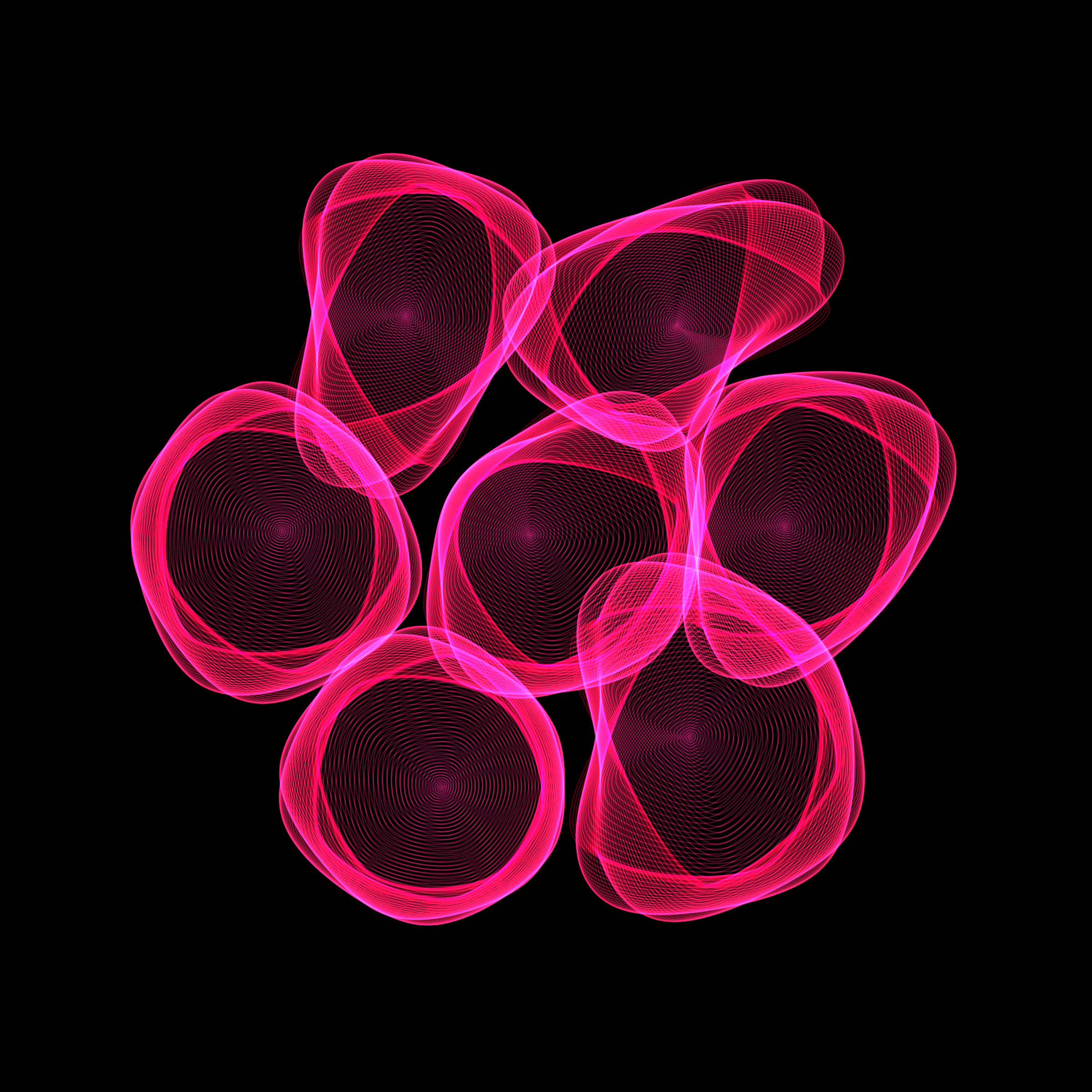 Art Blocks - Art Blocks v2 - Flowers #6095 - NFT # 116006095