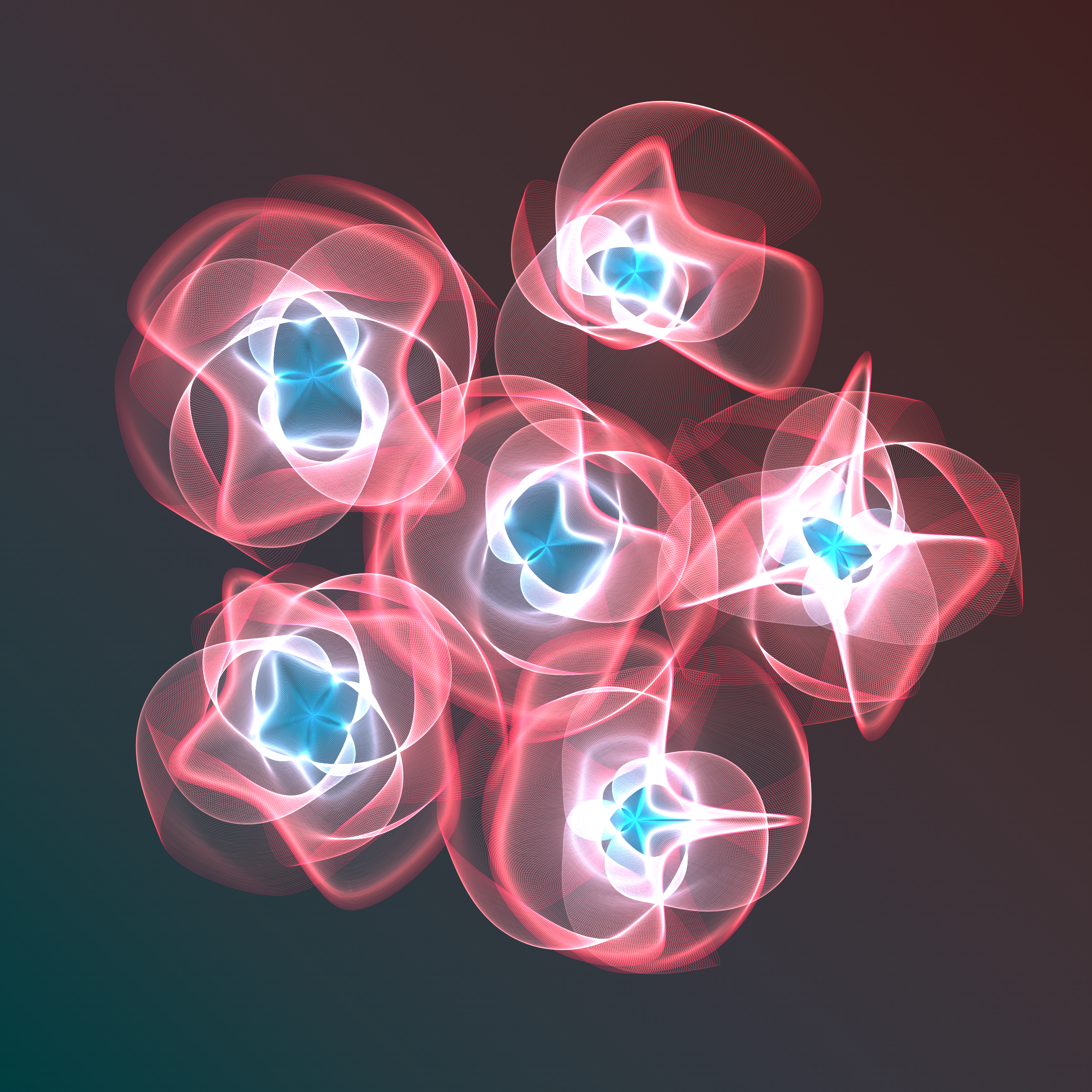 Art Blocks - Art Blocks v2 - Flowers #6100 - NFT # 116006100