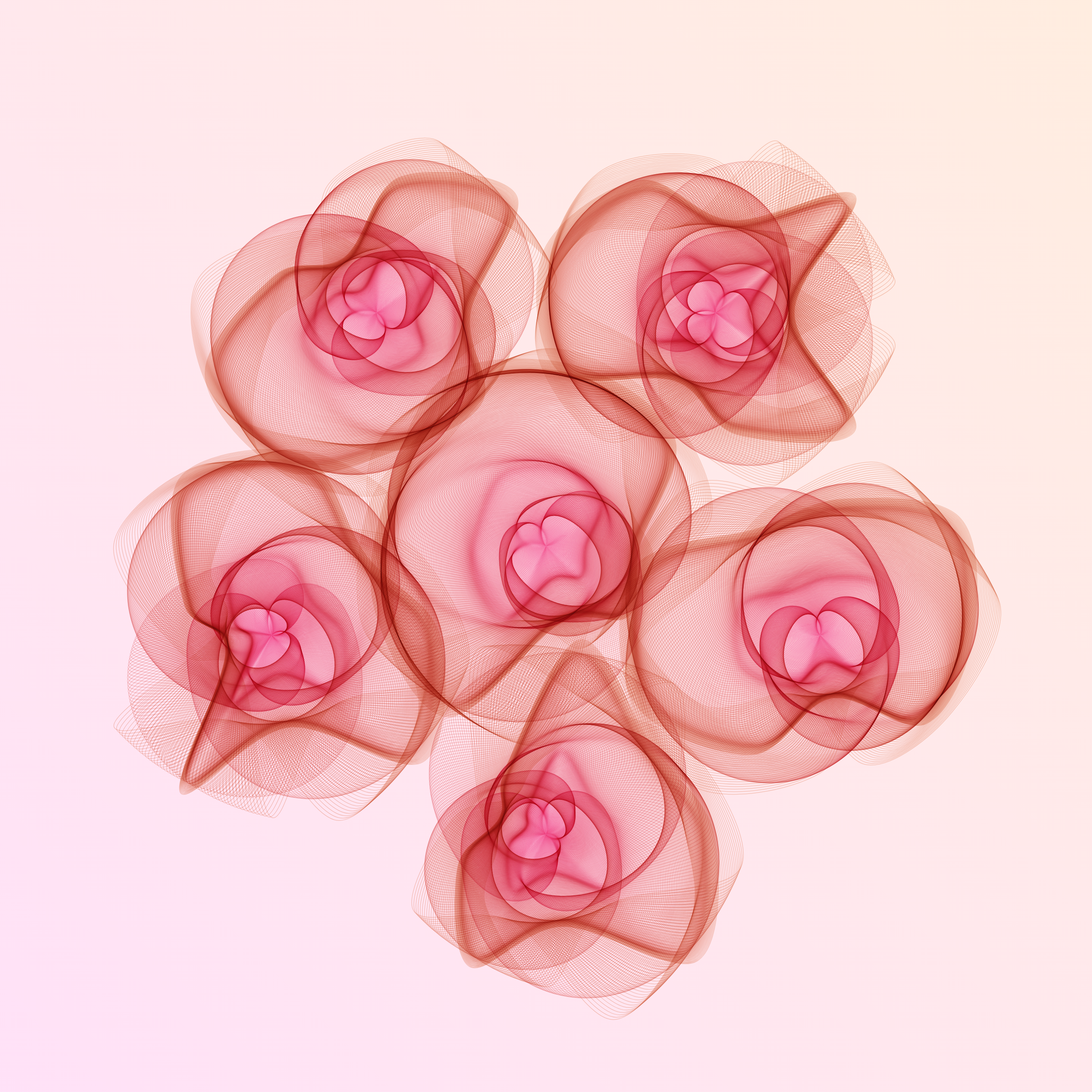 Art Blocks - Art Blocks v2 - Flowers #6103 - NFT # 116006103