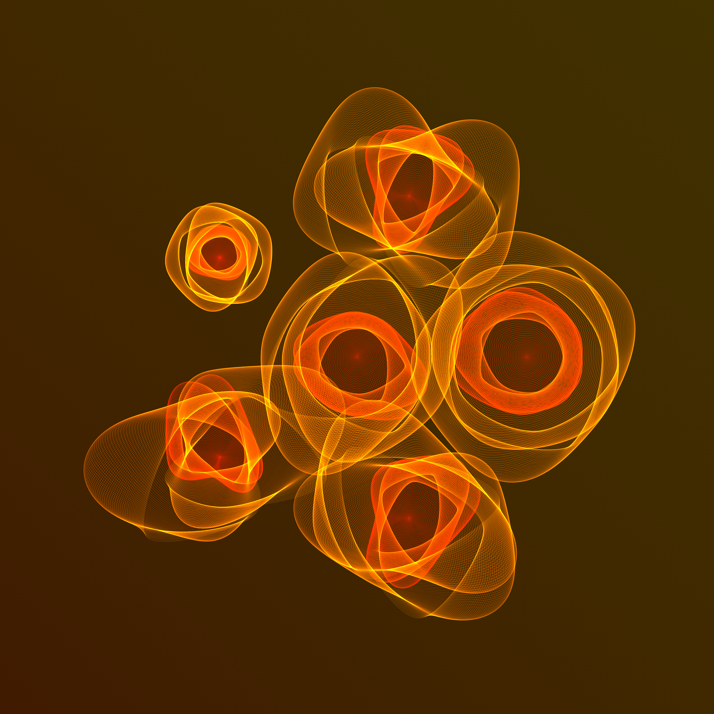 Art Blocks - Art Blocks v2 - Flowers #6107 - NFT # 116006107