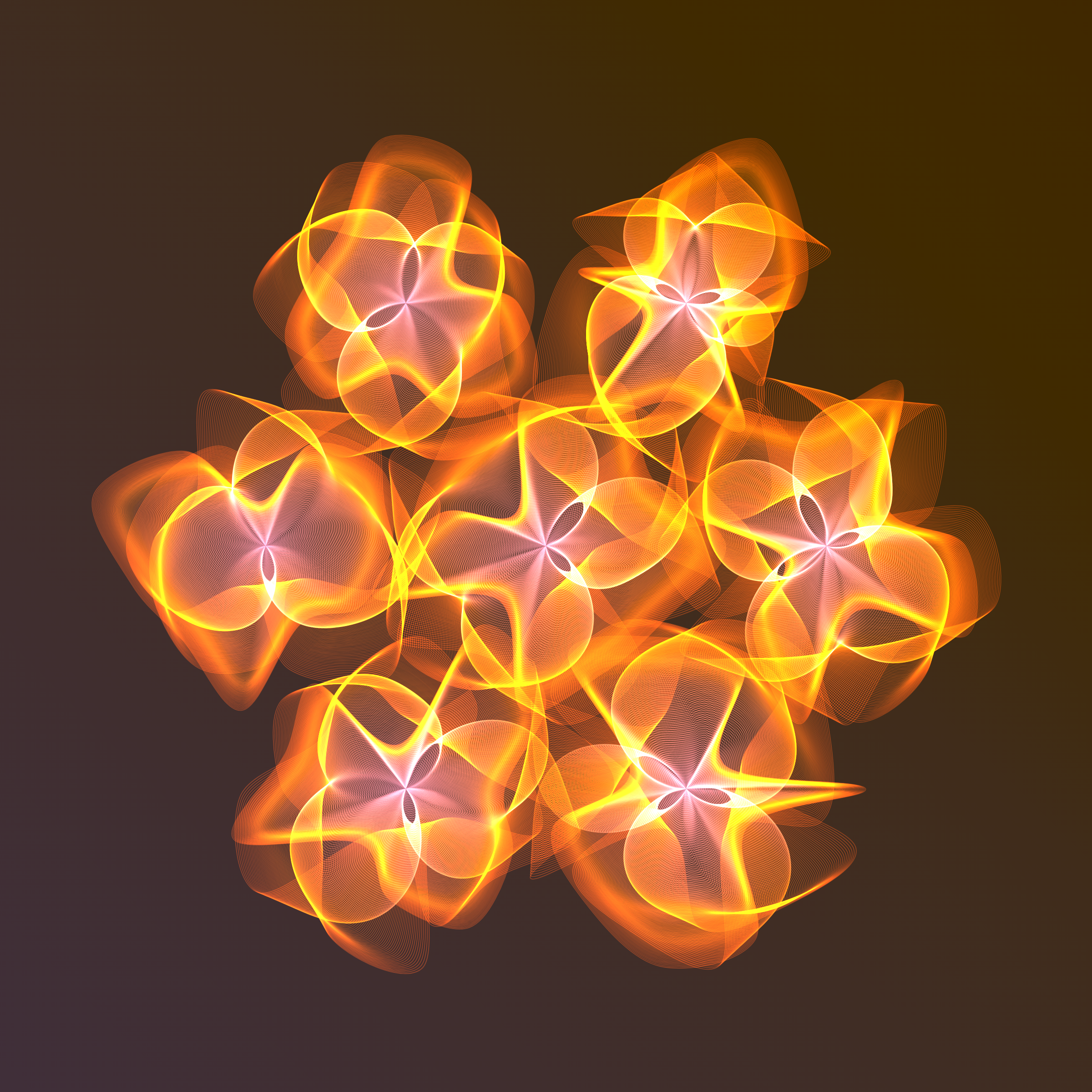 Art Blocks - Art Blocks v2 - Flowers #6108 - NFT # 116006108