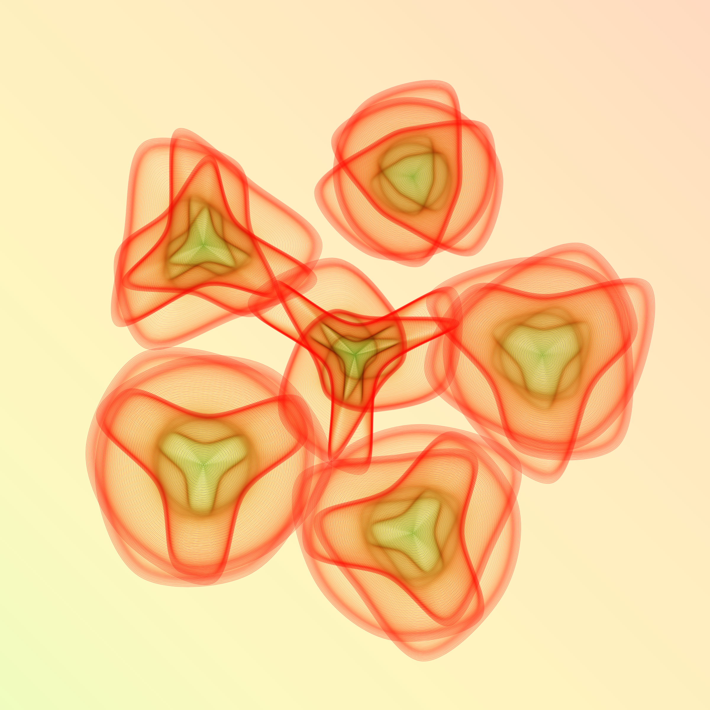 Art Blocks - Art Blocks v2 - Flowers #6111 - NFT # 116006111