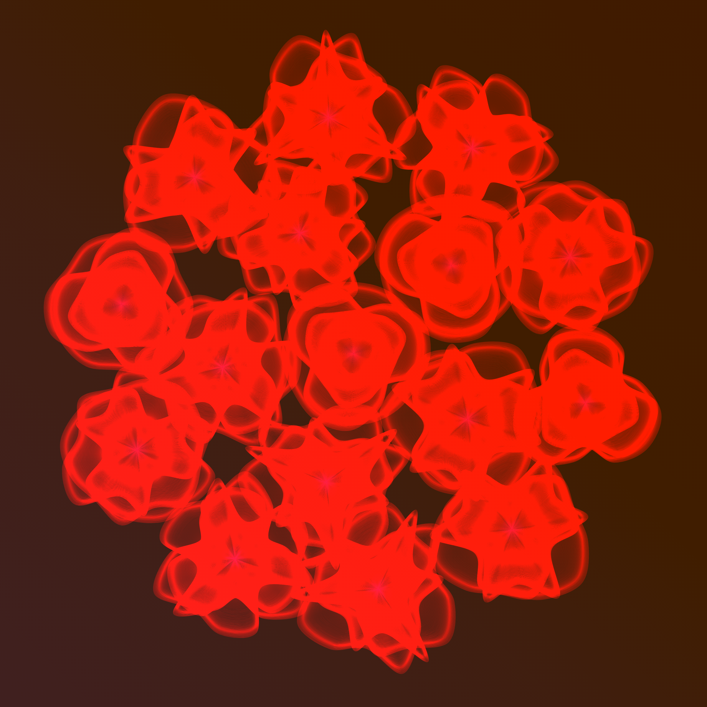 Art Blocks - Art Blocks v2 - Flowers #6112 - NFT # 116006112