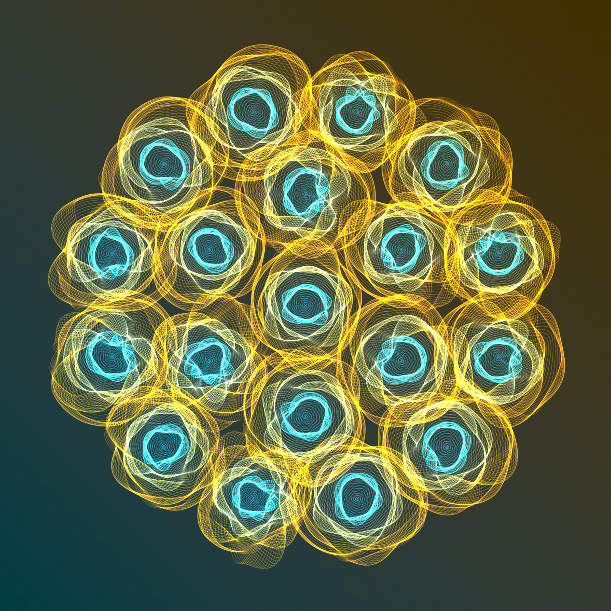 Art Blocks - Art Blocks v2 - Flowers #6113 - NFT # 116006113