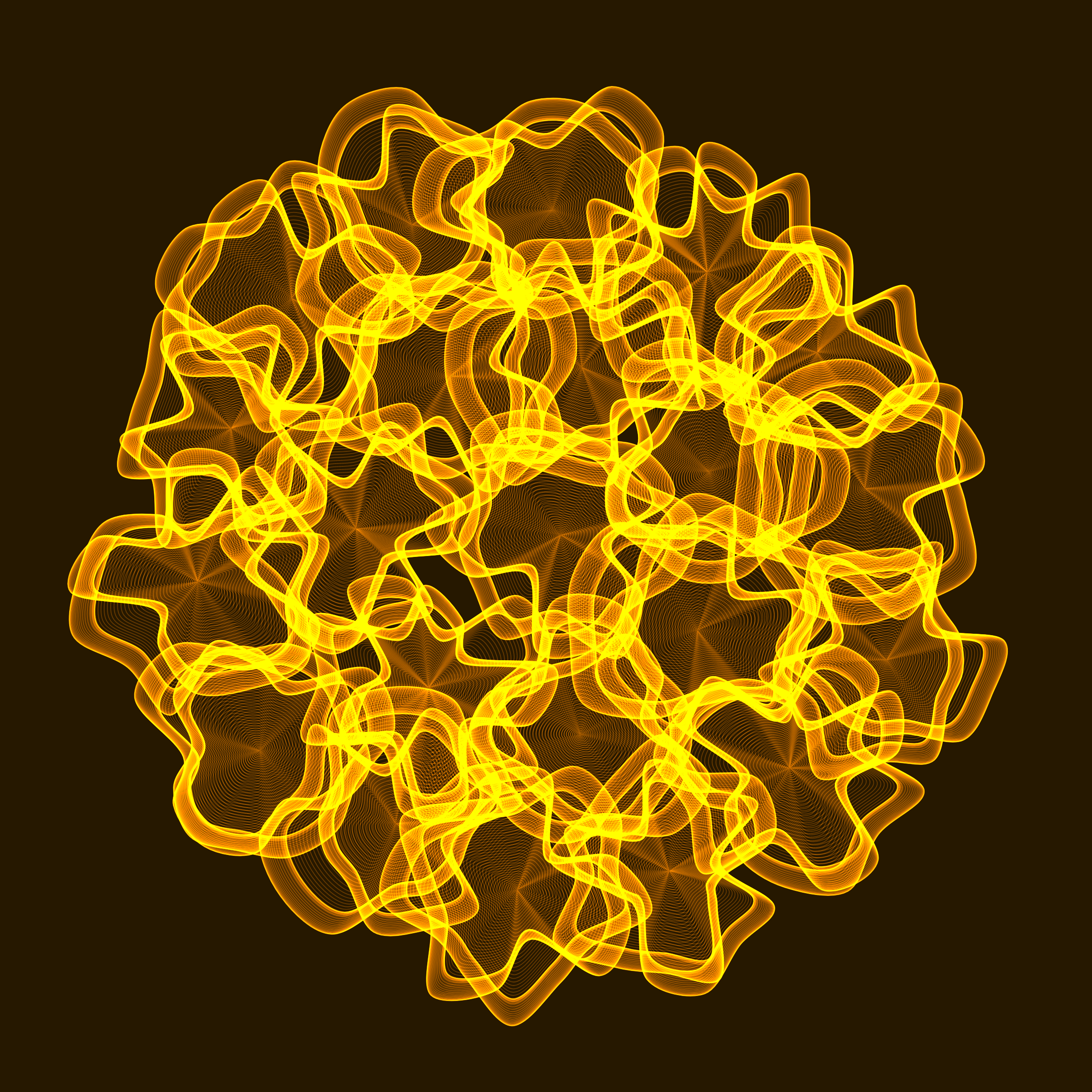 Art Blocks - Art Blocks v2 - Flowers #6118 - NFT # 116006118