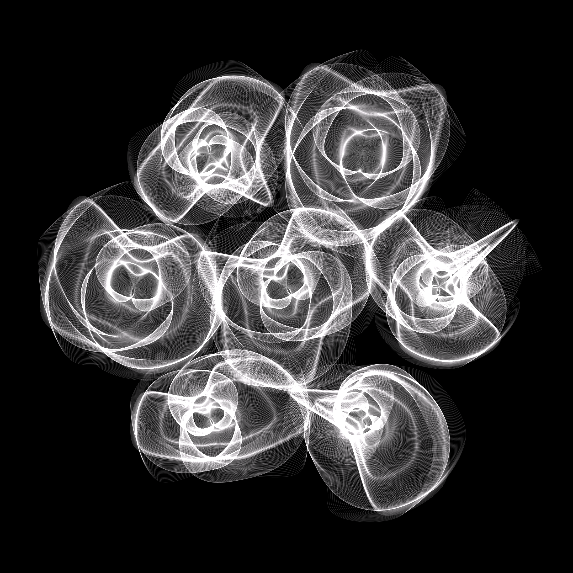 Art Blocks - Art Blocks v2 - Flowers #6122 - NFT # 116006122